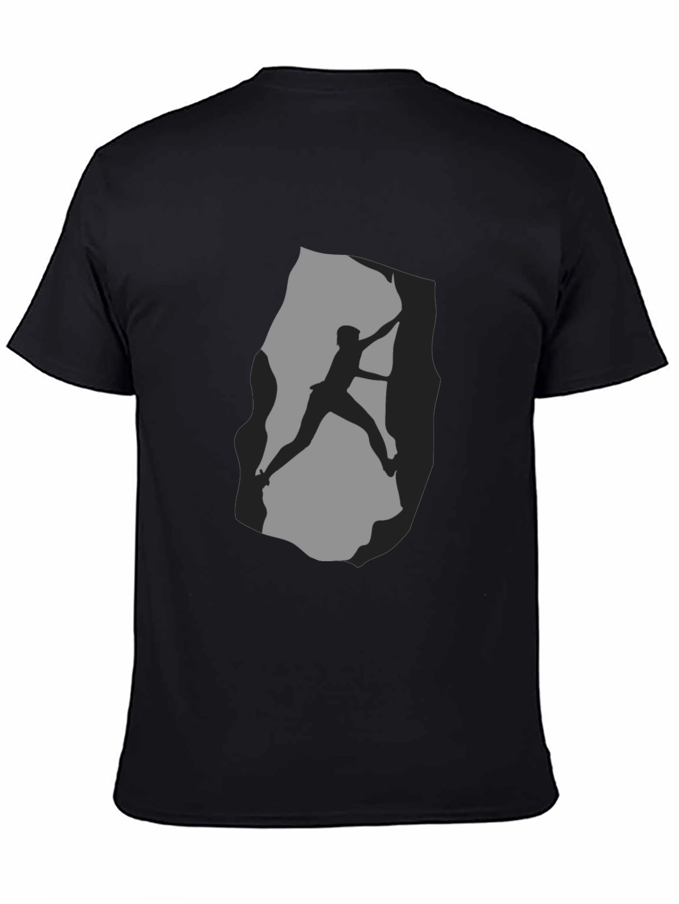Climbing Silhouette Graphic T-Shirt