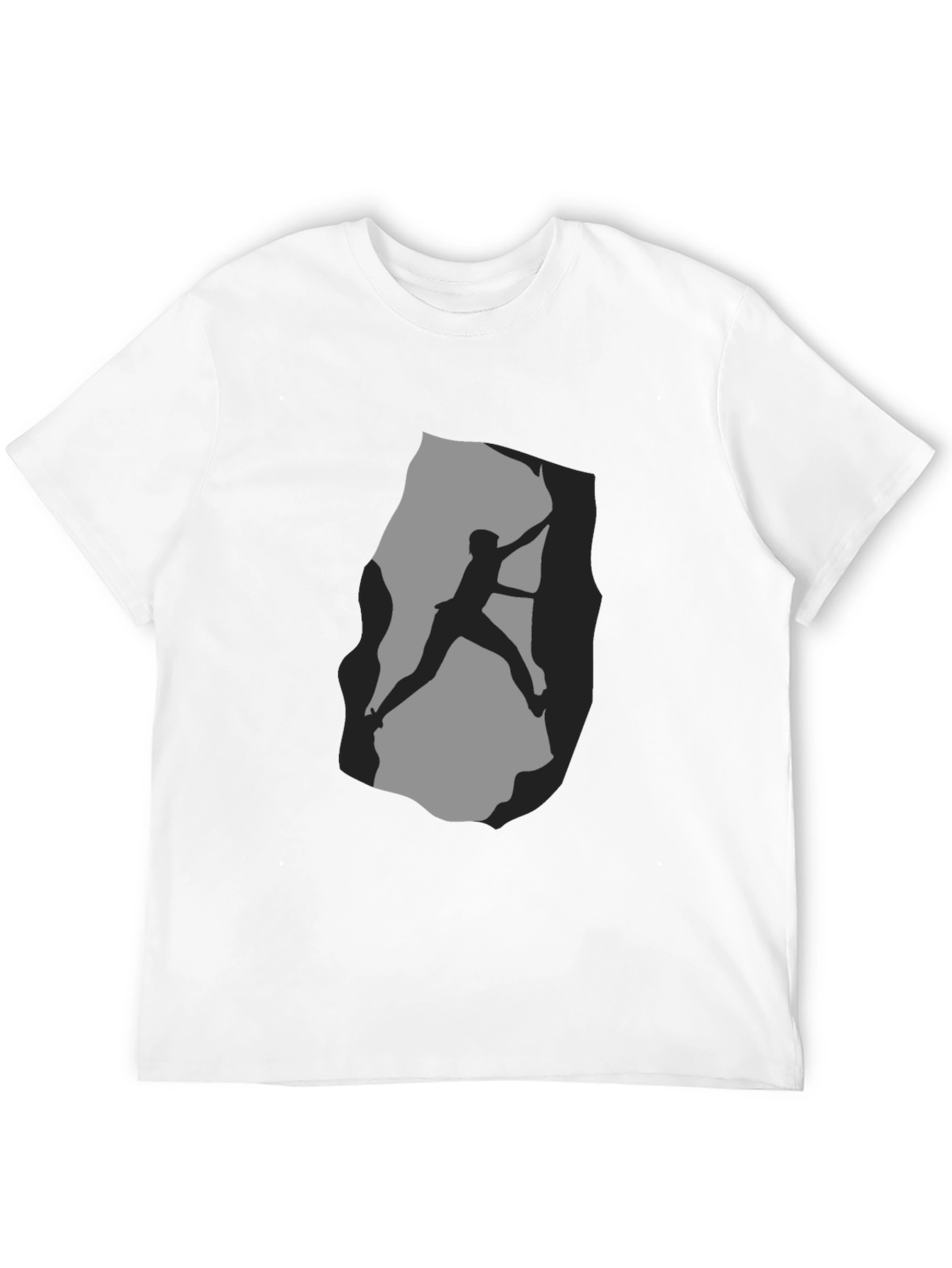 Climbing Silhouette Graphic T-Shirt