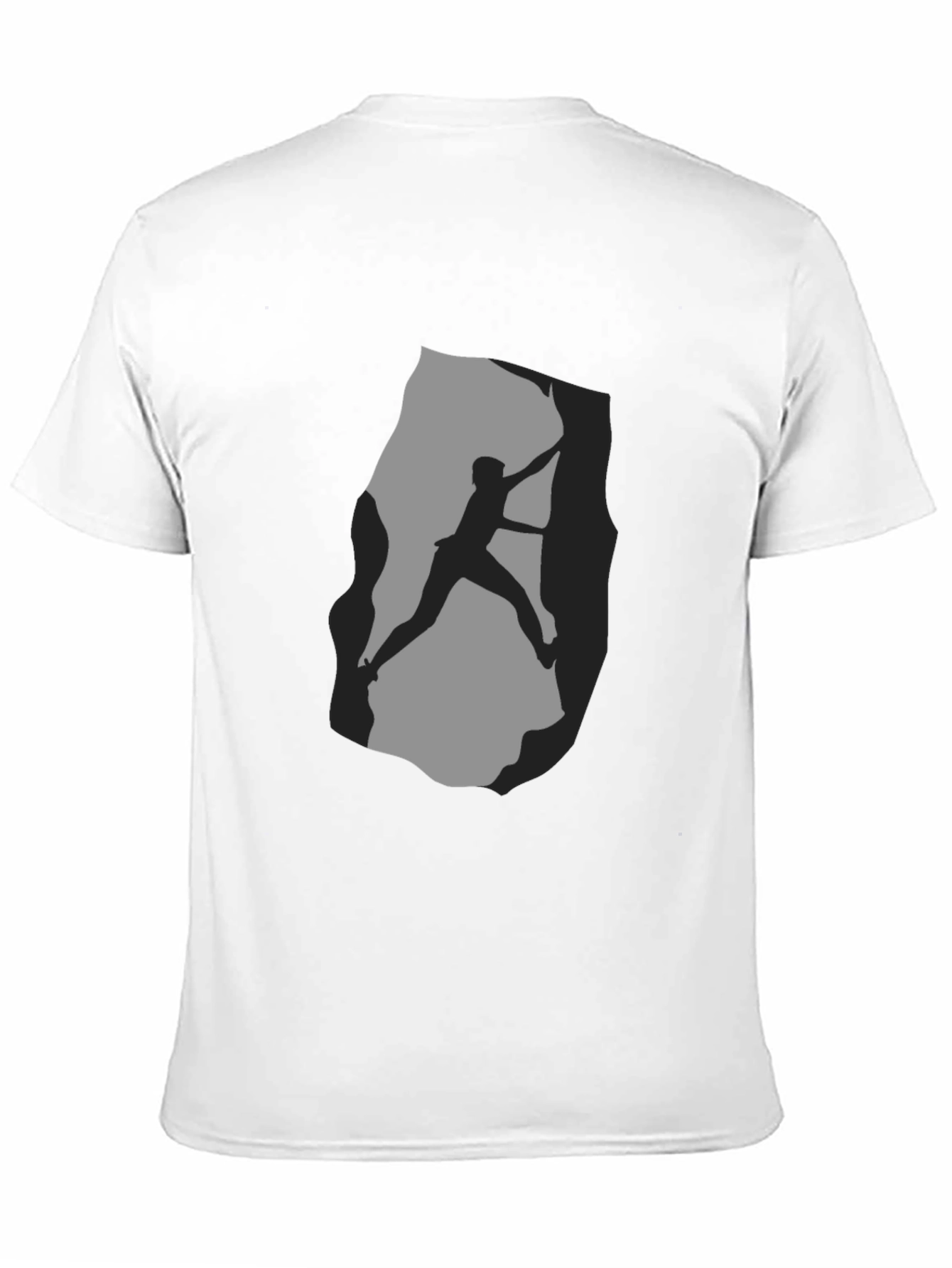 Climbing Silhouette Graphic T-Shirt