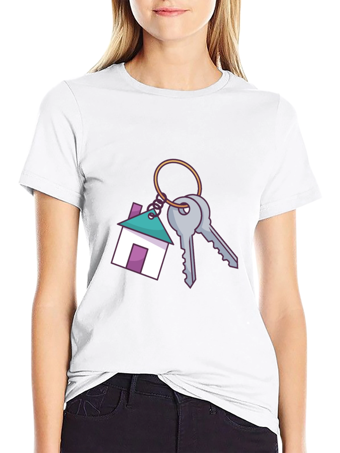 Home Sweet Home T-Shirt - Keys to Happiness