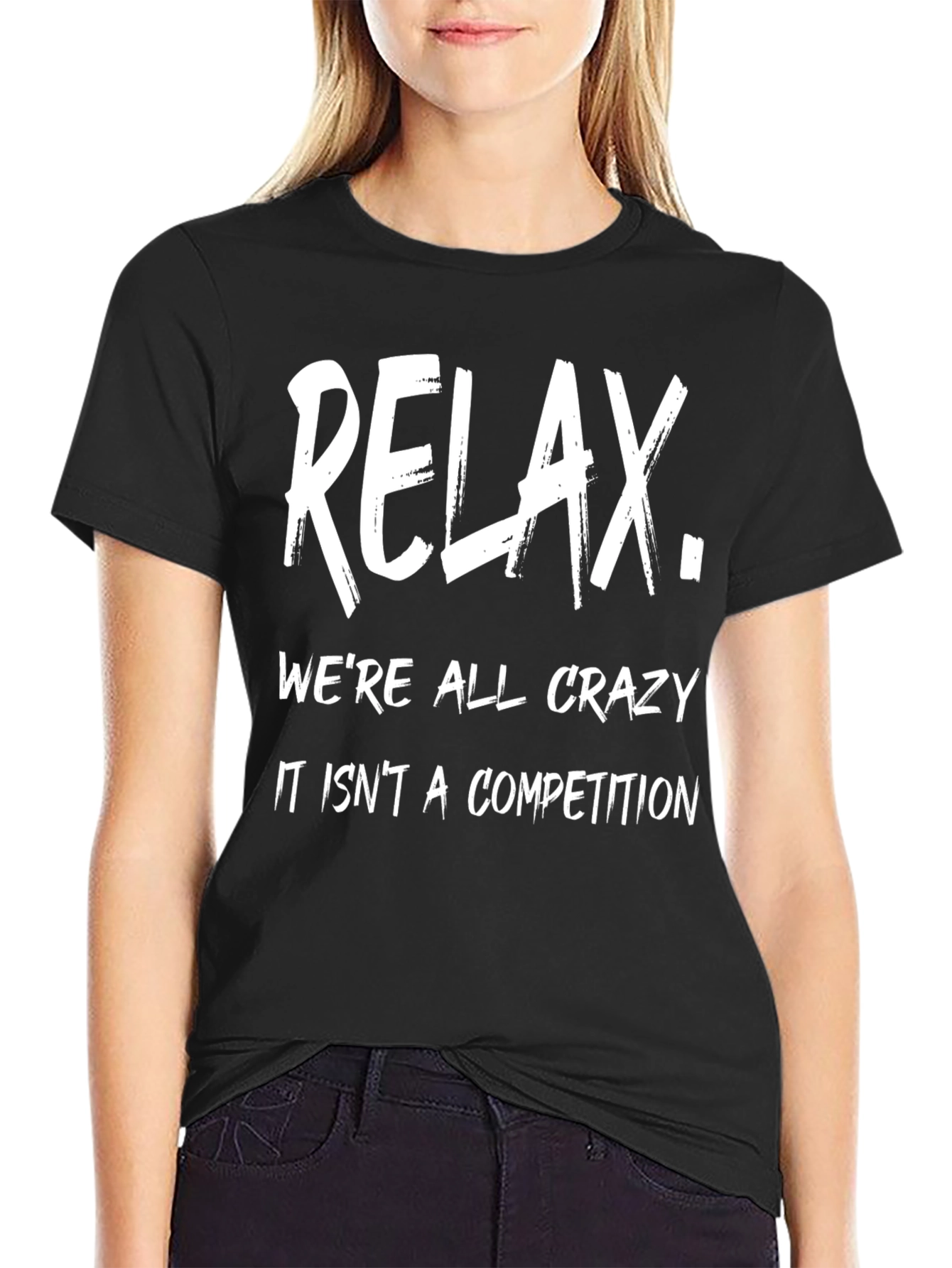 Relax Crazy Competition Graphic Tee