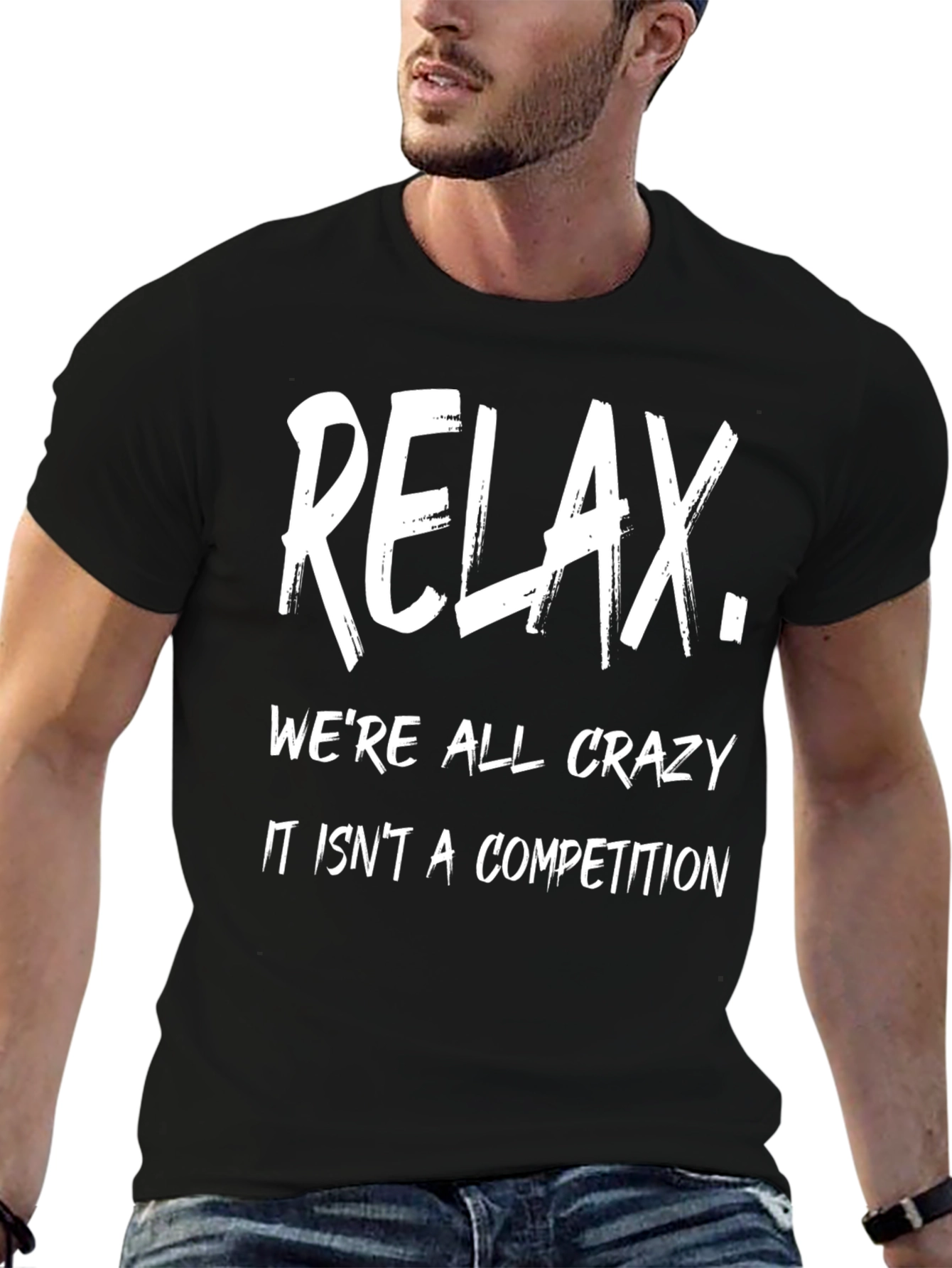 Relax Crazy Competition Graphic Tee