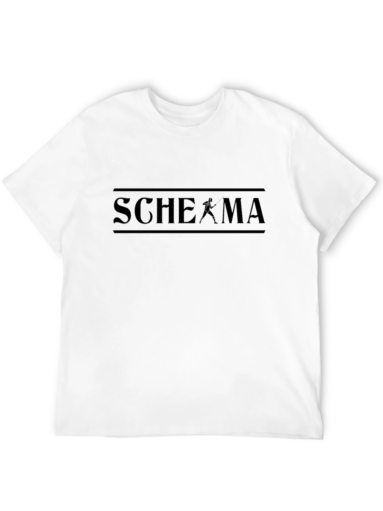 Schema T-Shirt - Black Graphic Tee