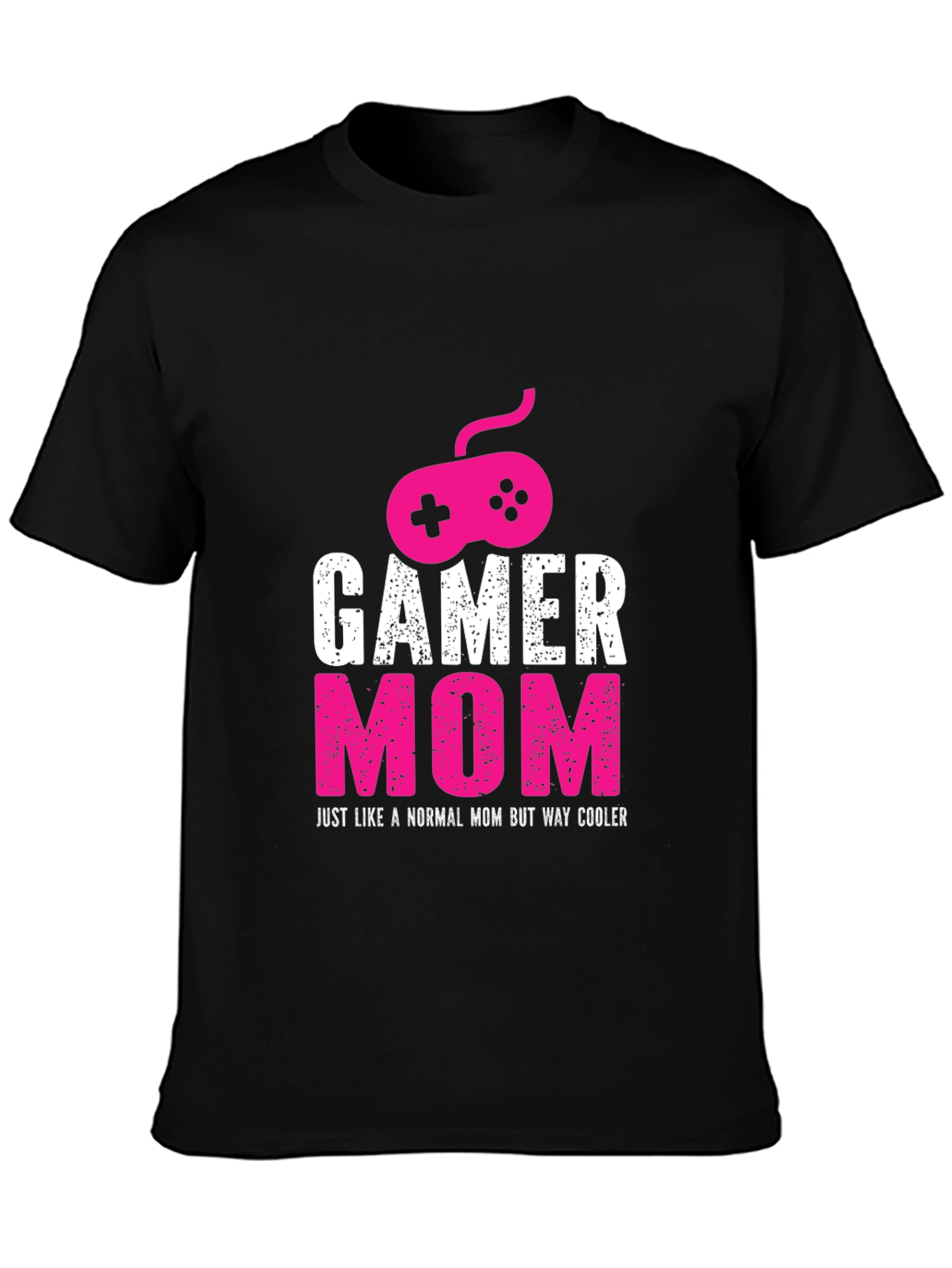 Gamer Mom Graphic T-Shirt - Fun Cool Design