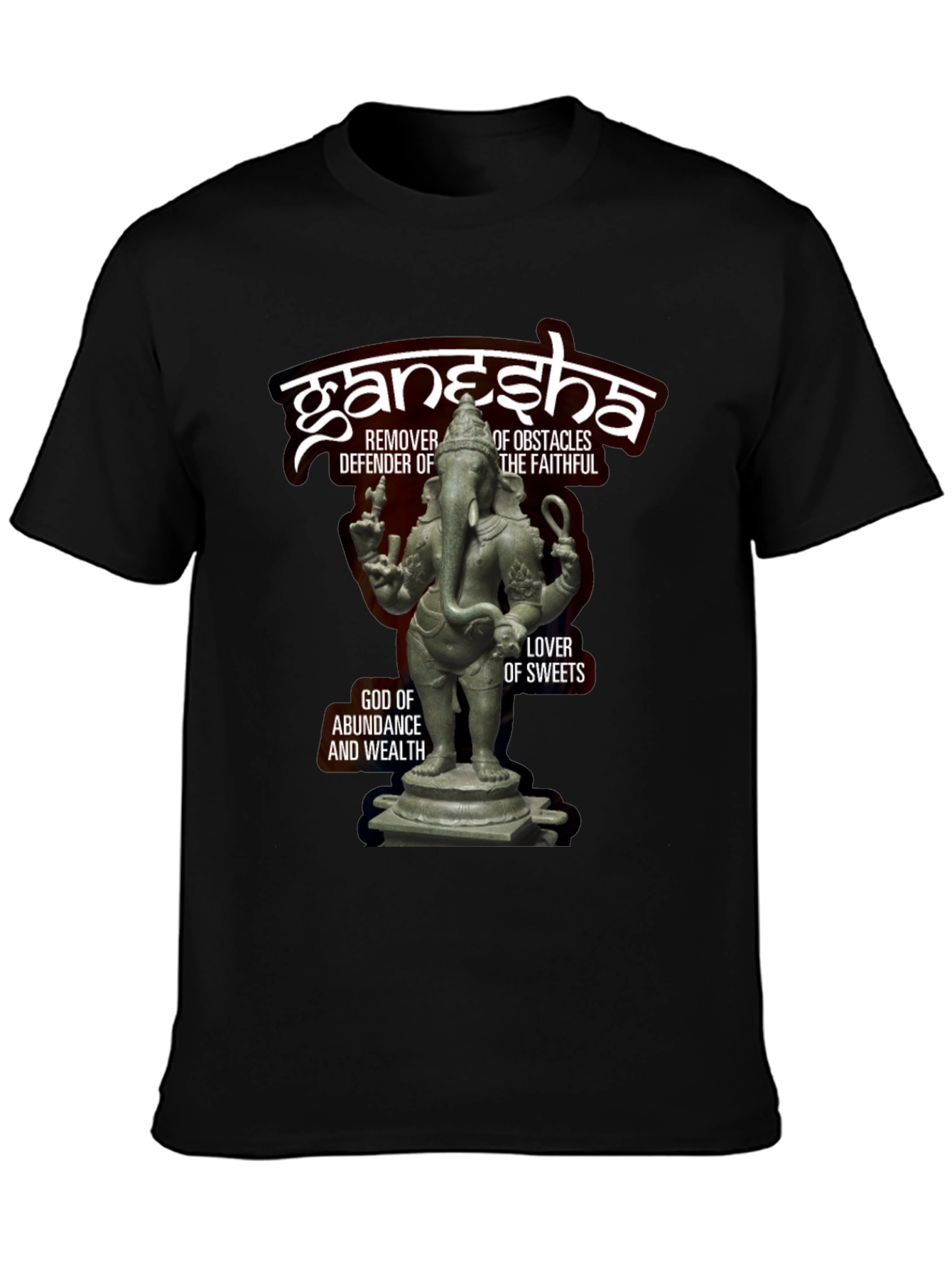 Ganesha Graphic Tee - Remover of Obstacles T-Shirt