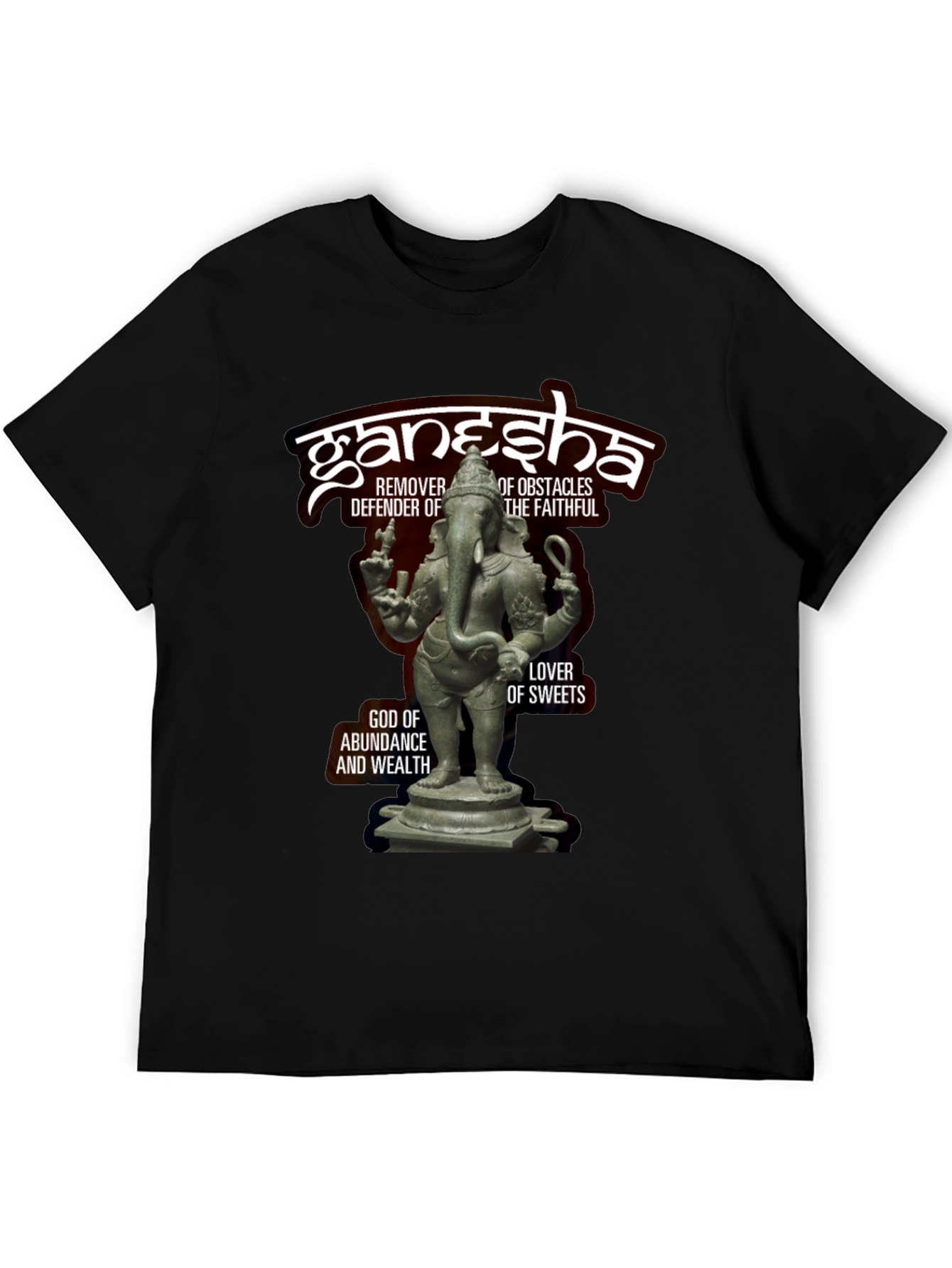 Ganesha Graphic Tee - Remover of Obstacles T-Shirt
