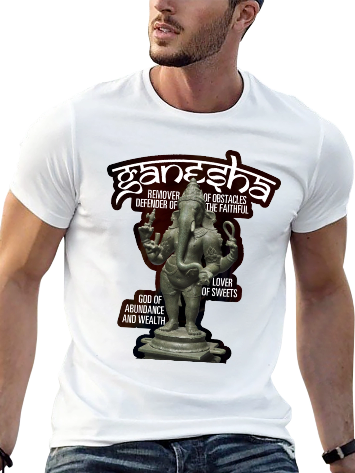 Ganesha Graphic Tee - Remover of Obstacles T-Shirt