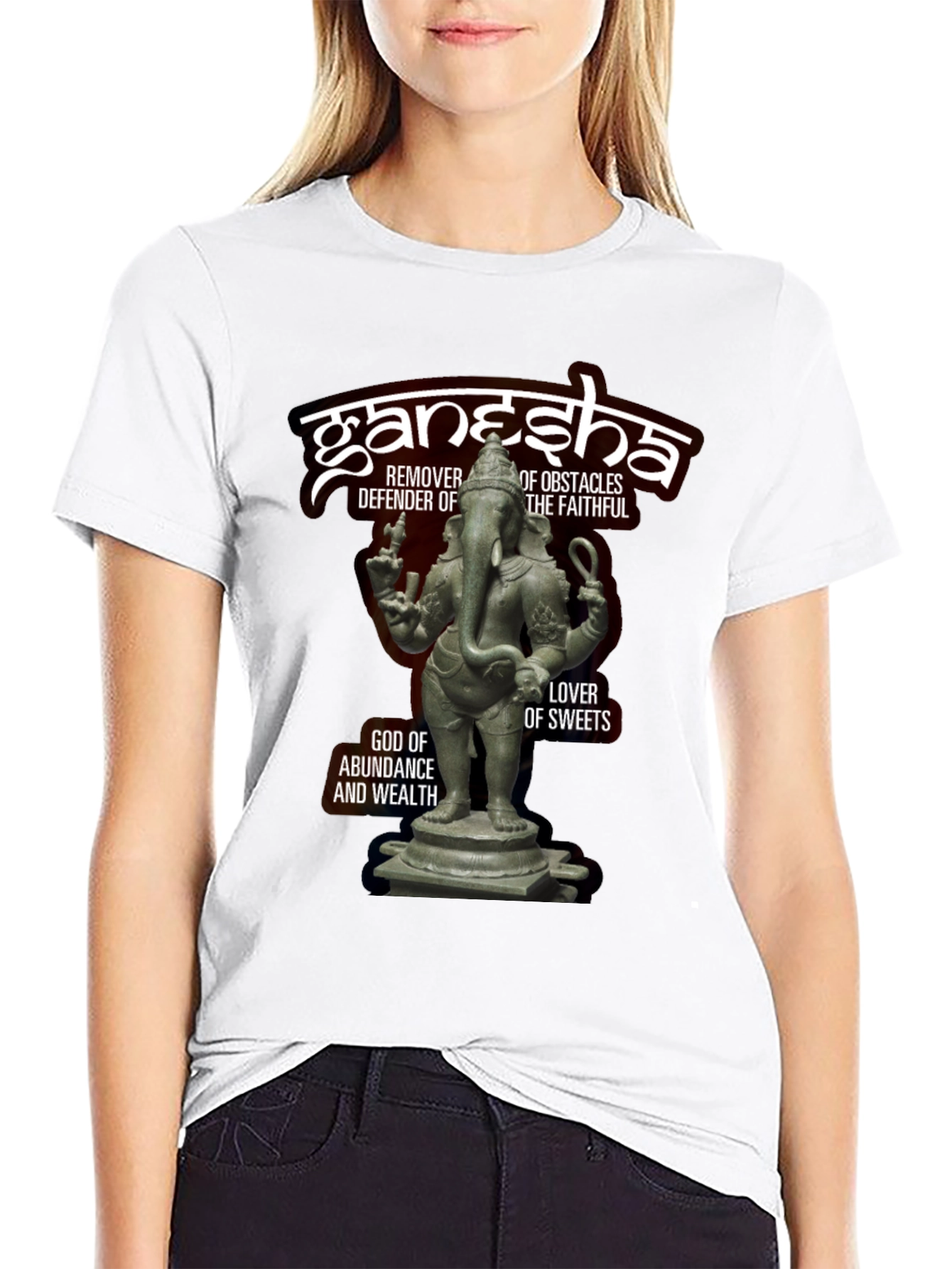 Ganesha Graphic Tee - Remover of Obstacles T-Shirt