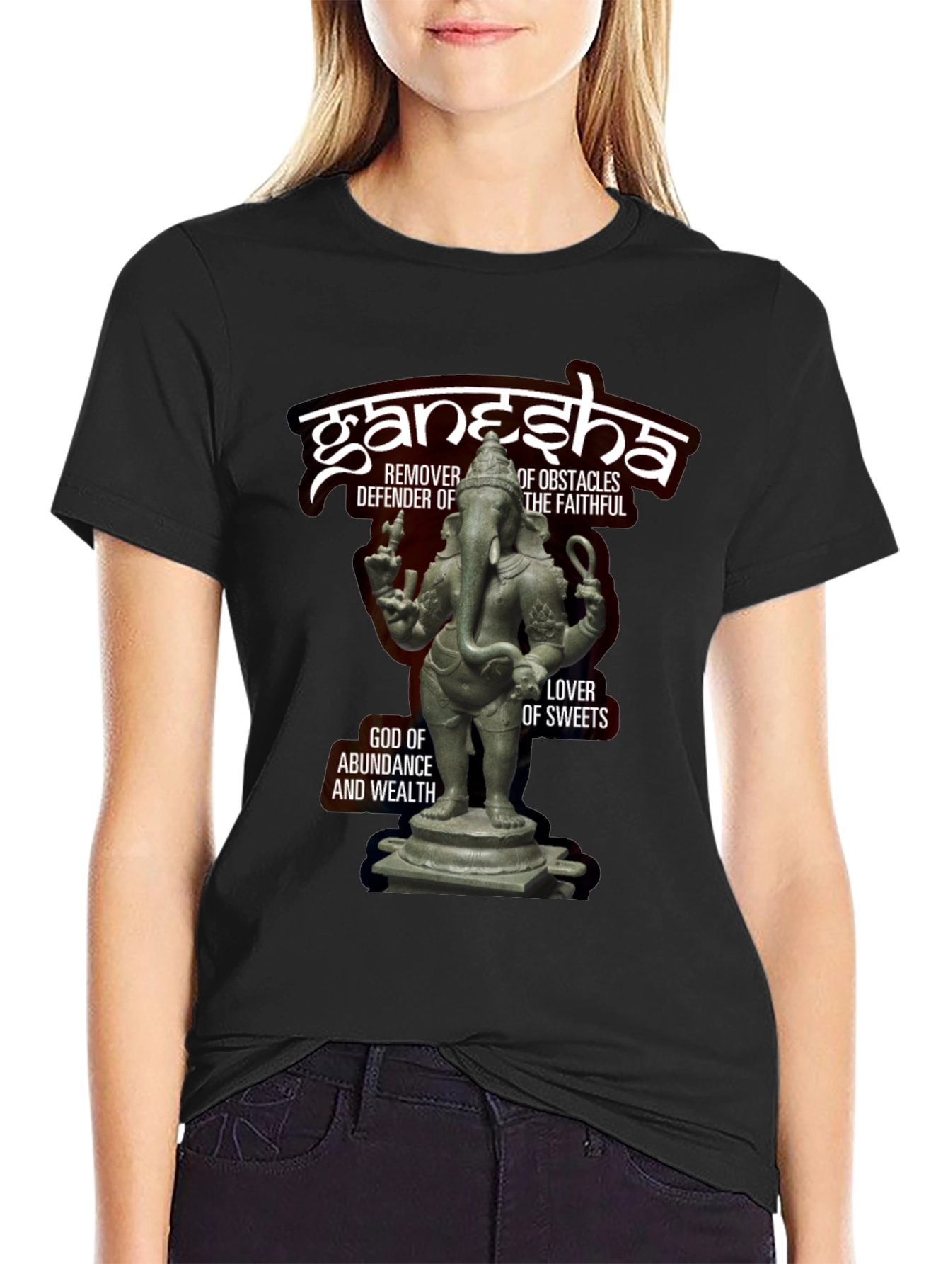 Ganesha Graphic Tee - Remover of Obstacles T-Shirt