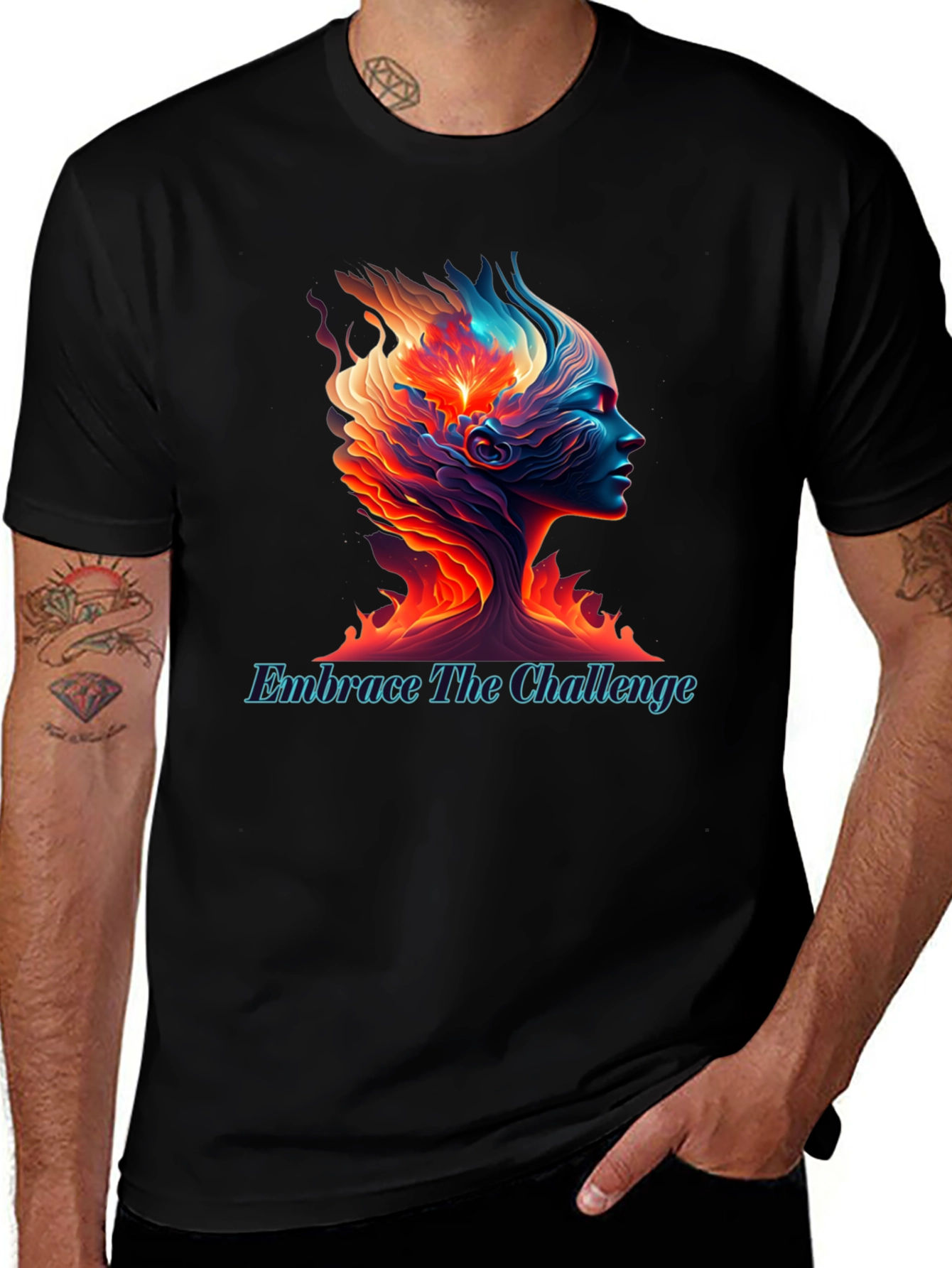 Embrace The Challenge Graphic T-Shirt