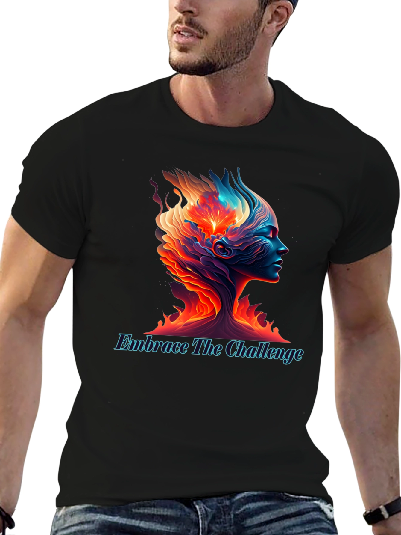 Embrace The Challenge Graphic T-Shirt