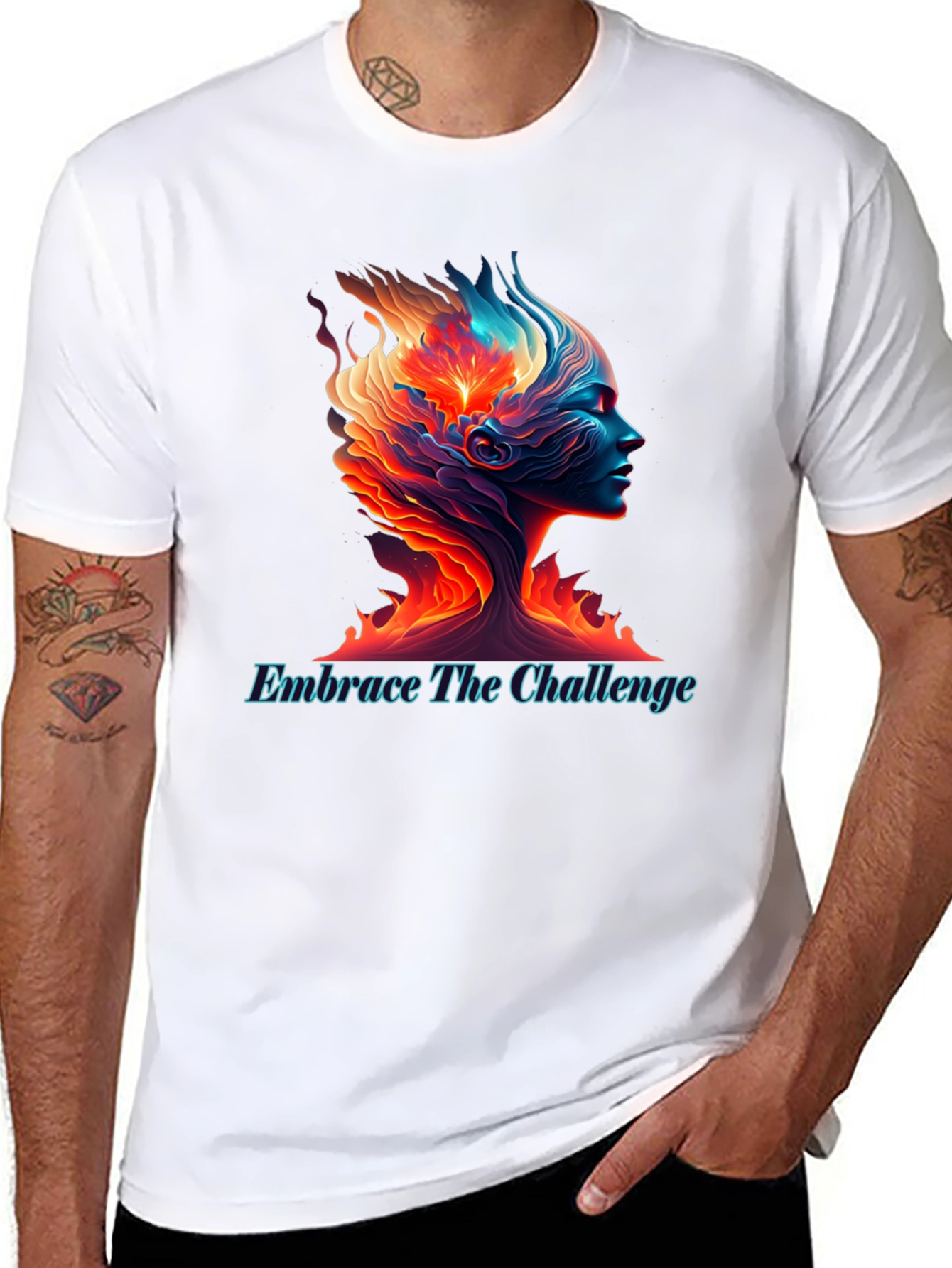 Embrace The Challenge Graphic T-Shirt