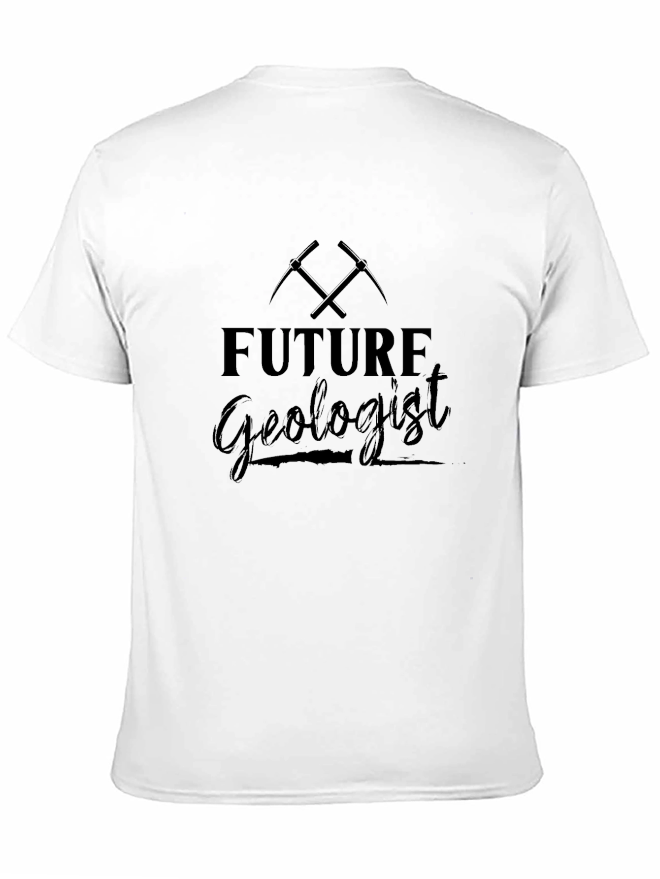 Future Geologist Pickaxe Graphic T-Shirt