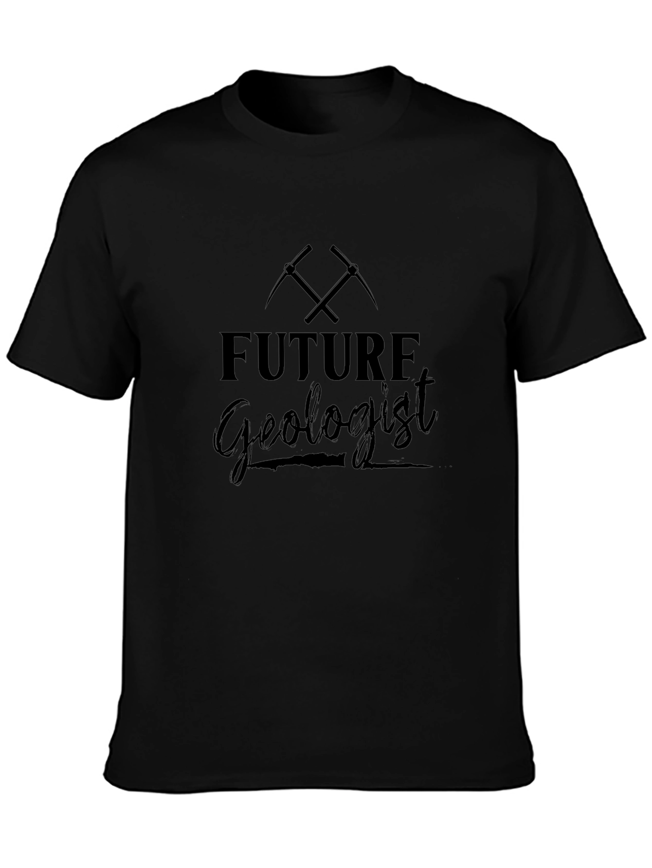 Future Geologist Pickaxe Graphic T-Shirt