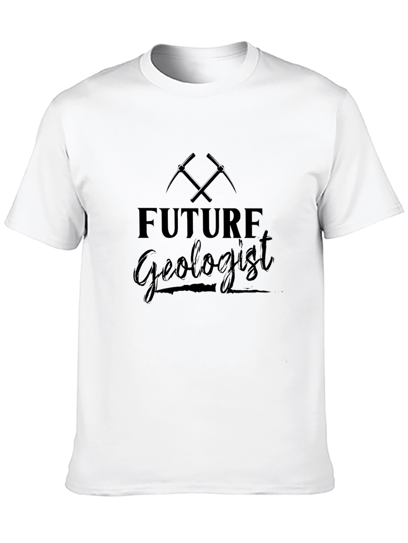 Future Geologist Pickaxe Graphic T-Shirt