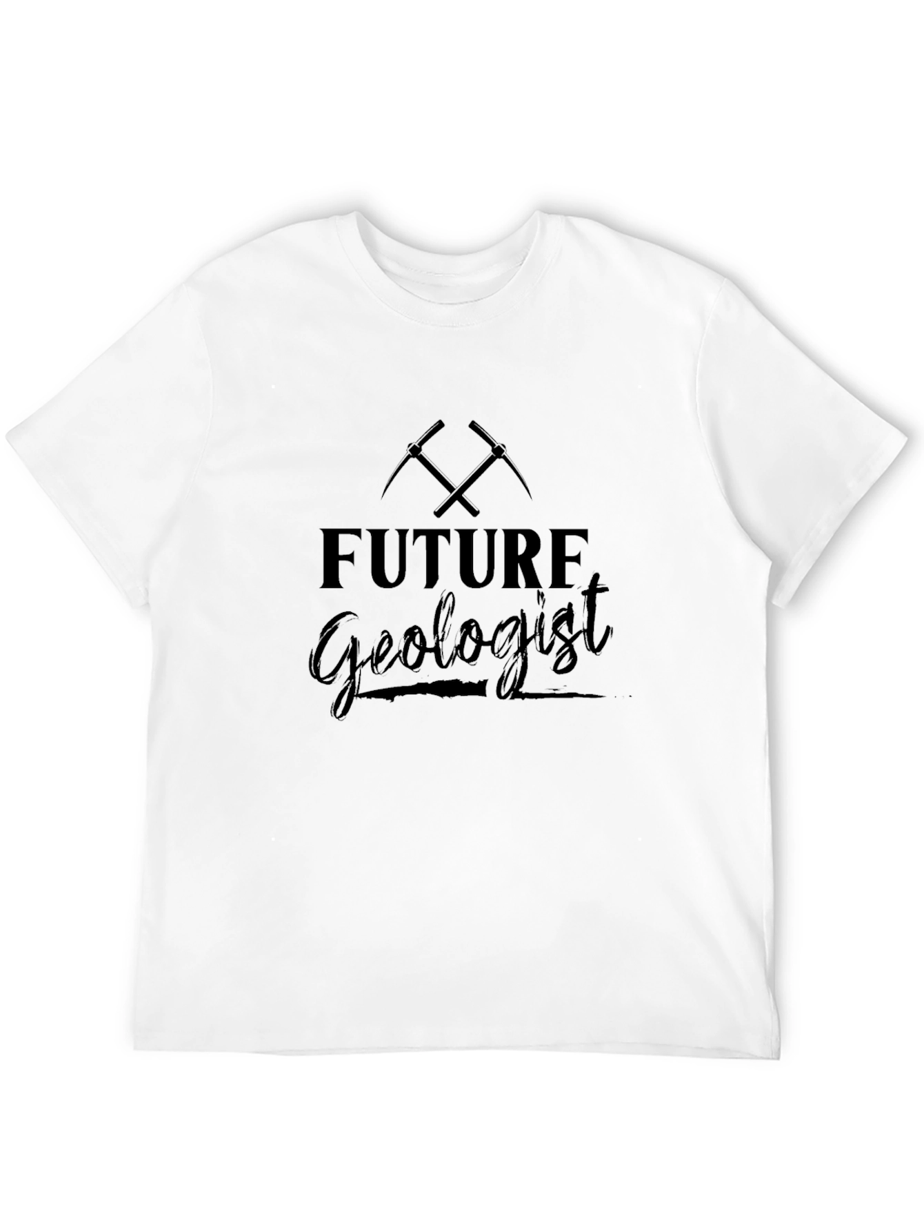 Future Geologist Pickaxe Graphic T-Shirt