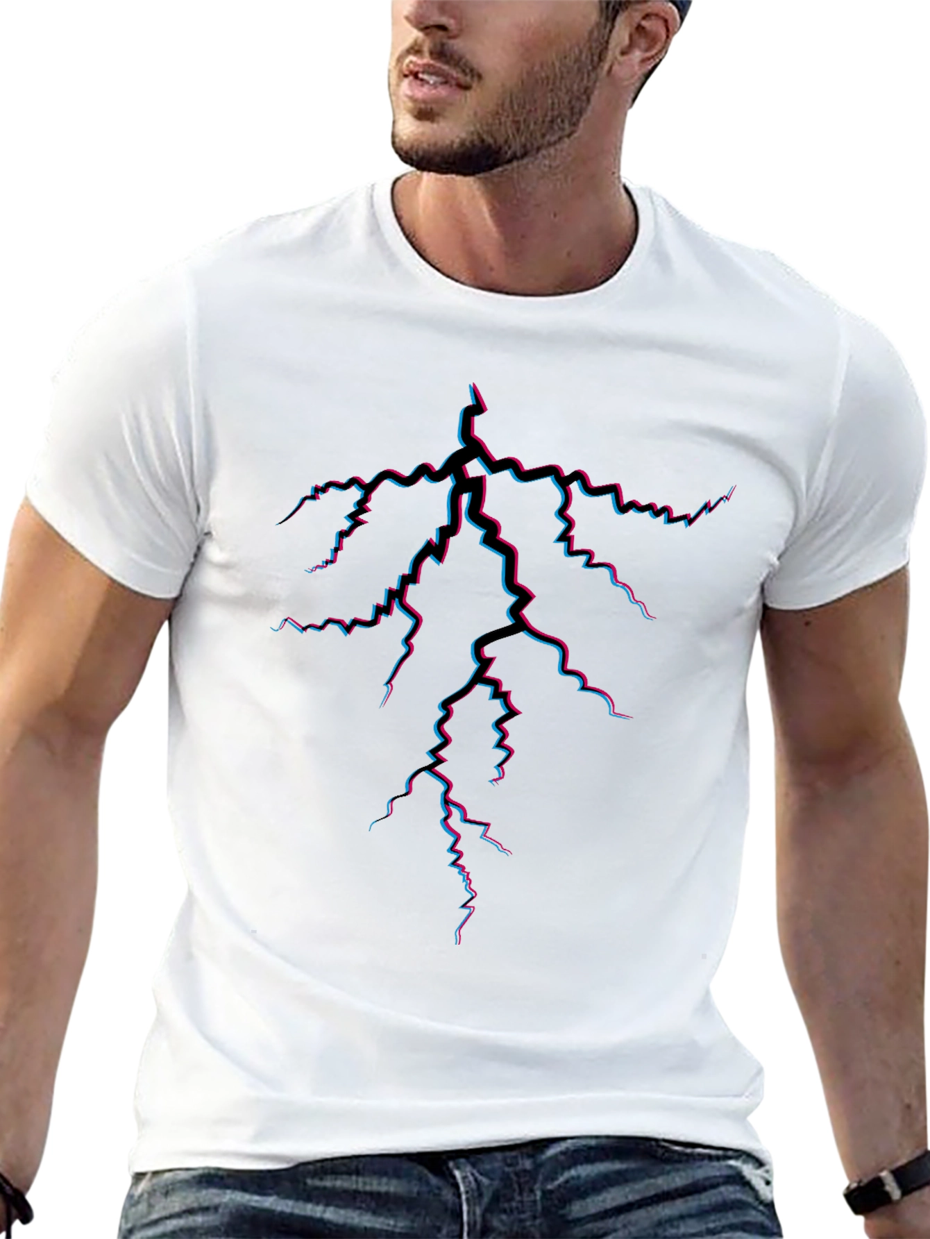 Electric Black Graphic Tee