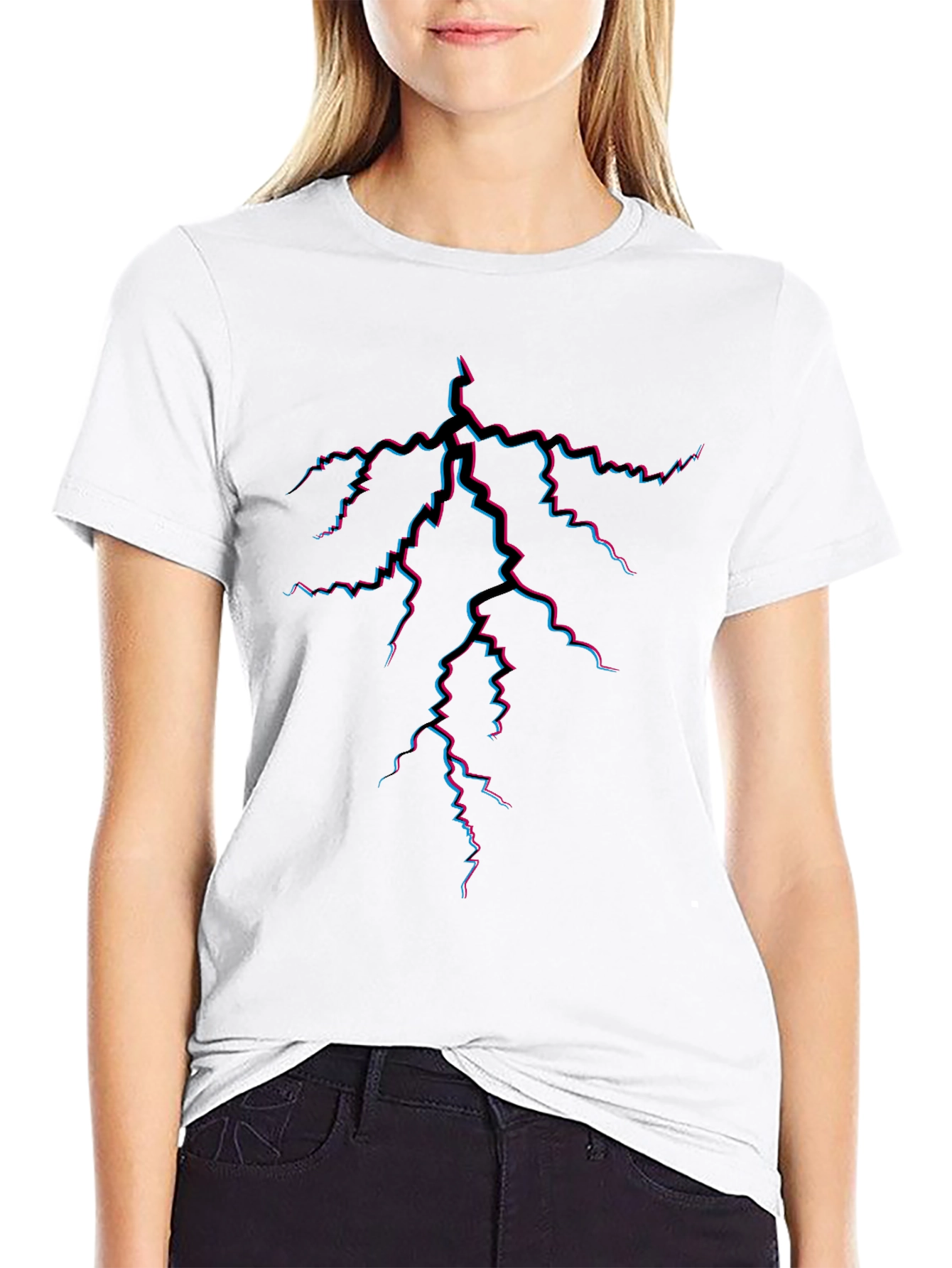 Electric Black Graphic Tee