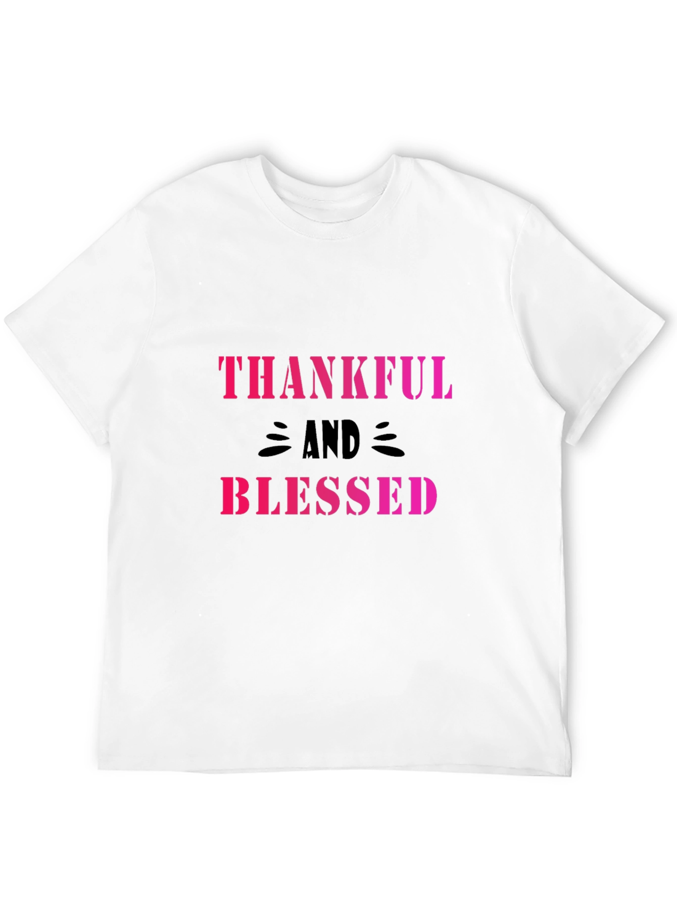 Thankful and Blessed Graphic T-Shirt
