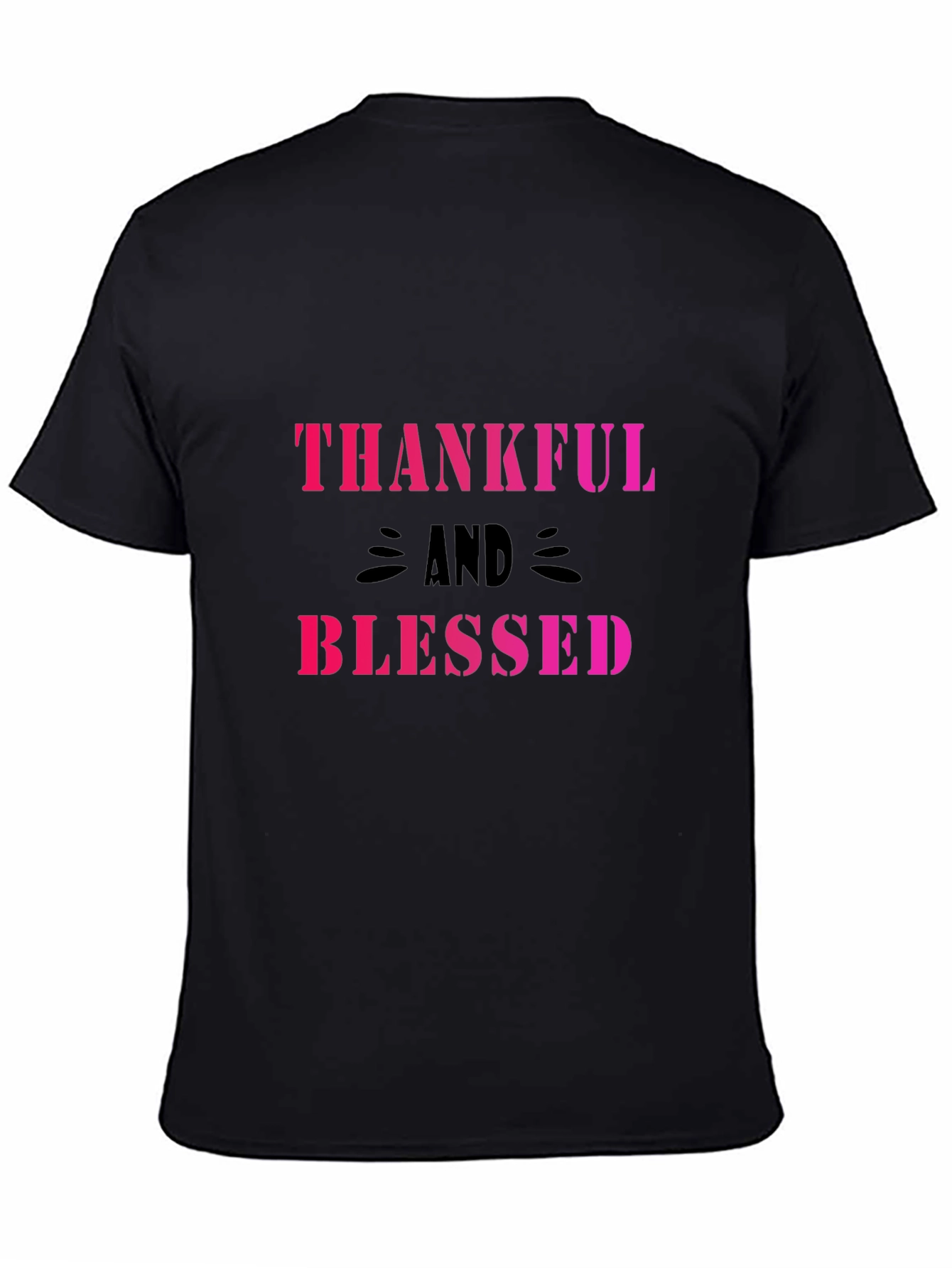 Thankful and Blessed Graphic T-Shirt