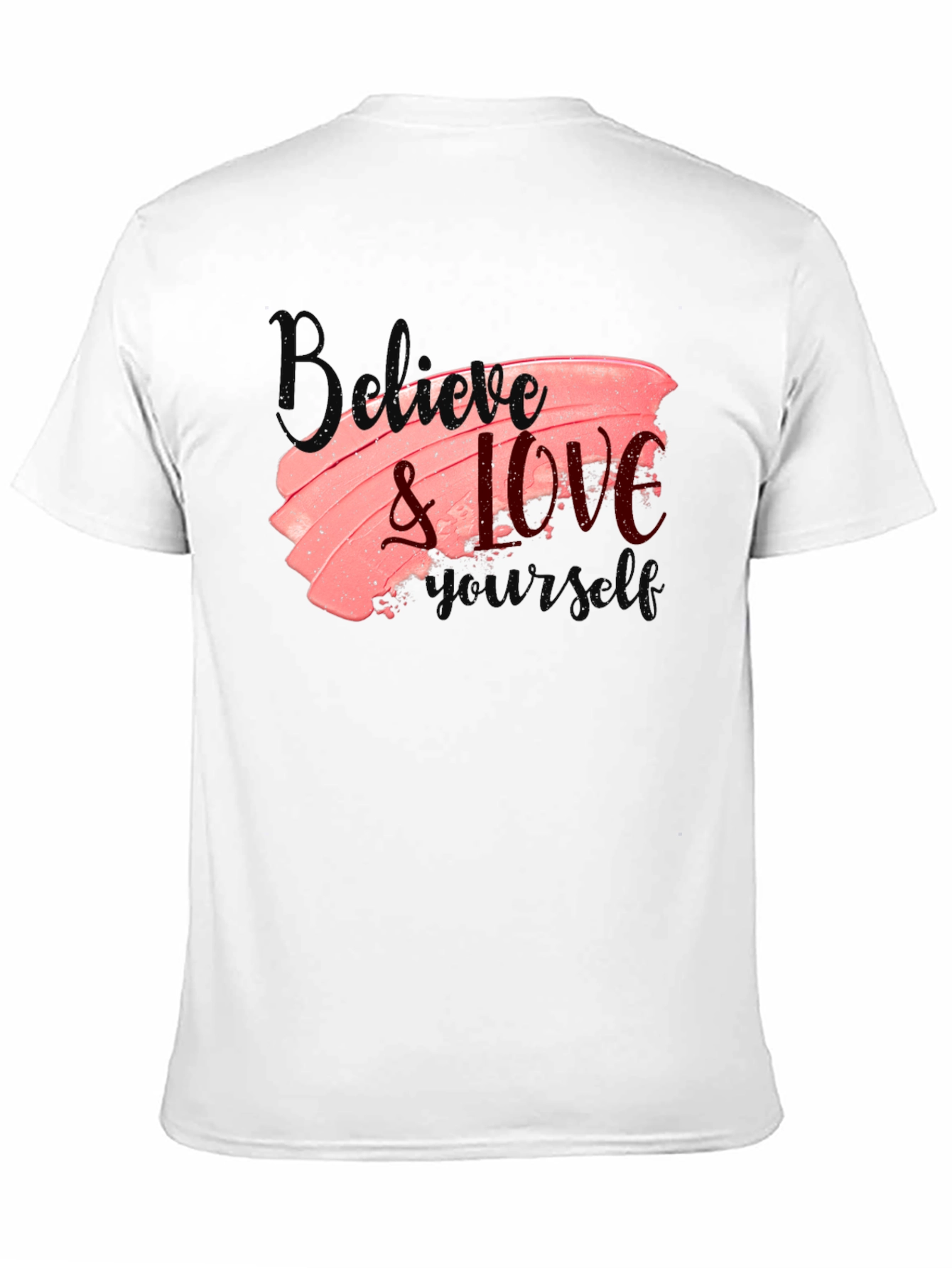 Believe & Love Yourself Black Tee