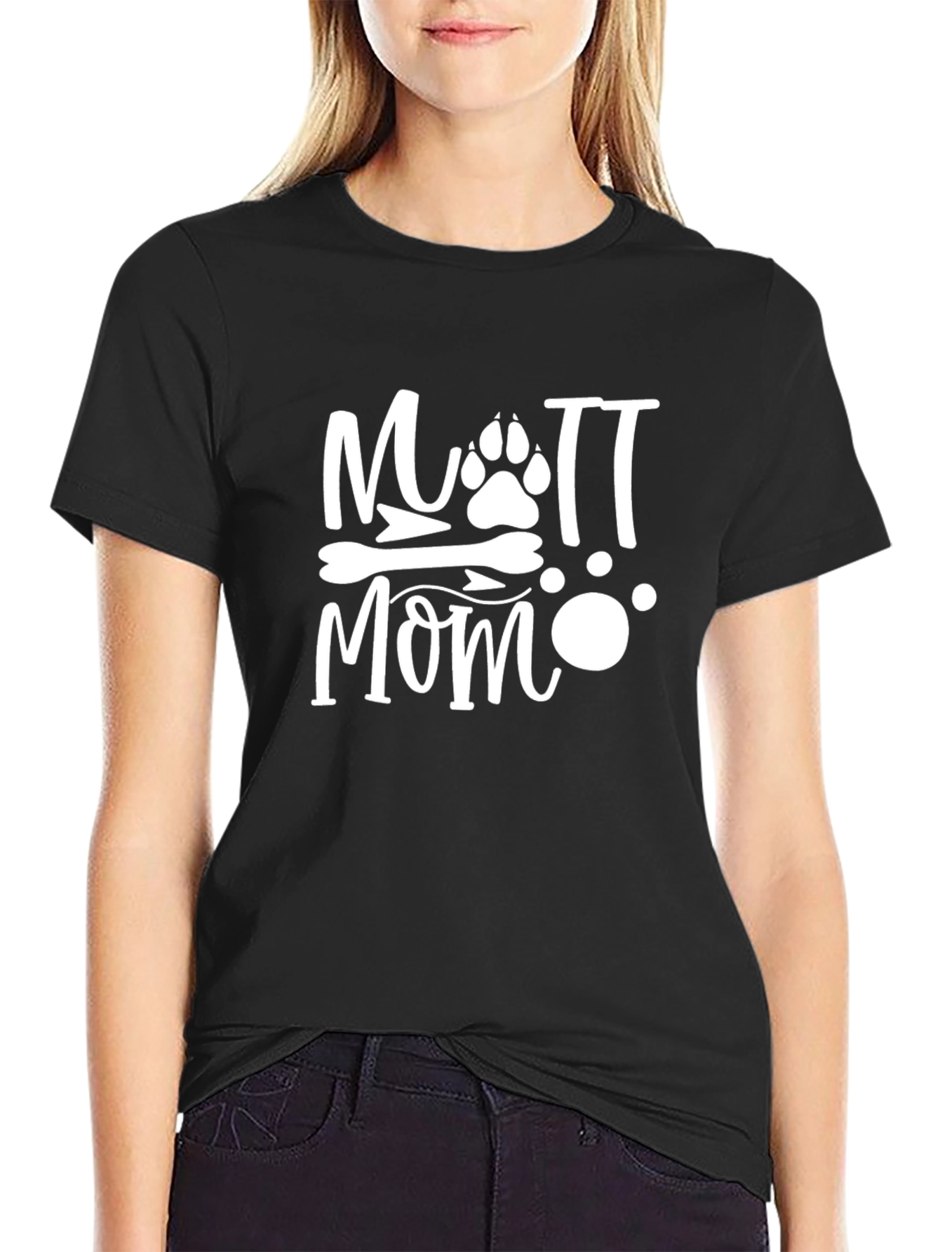 Mutt Mom T-Shirt - Dog Lover Tee
