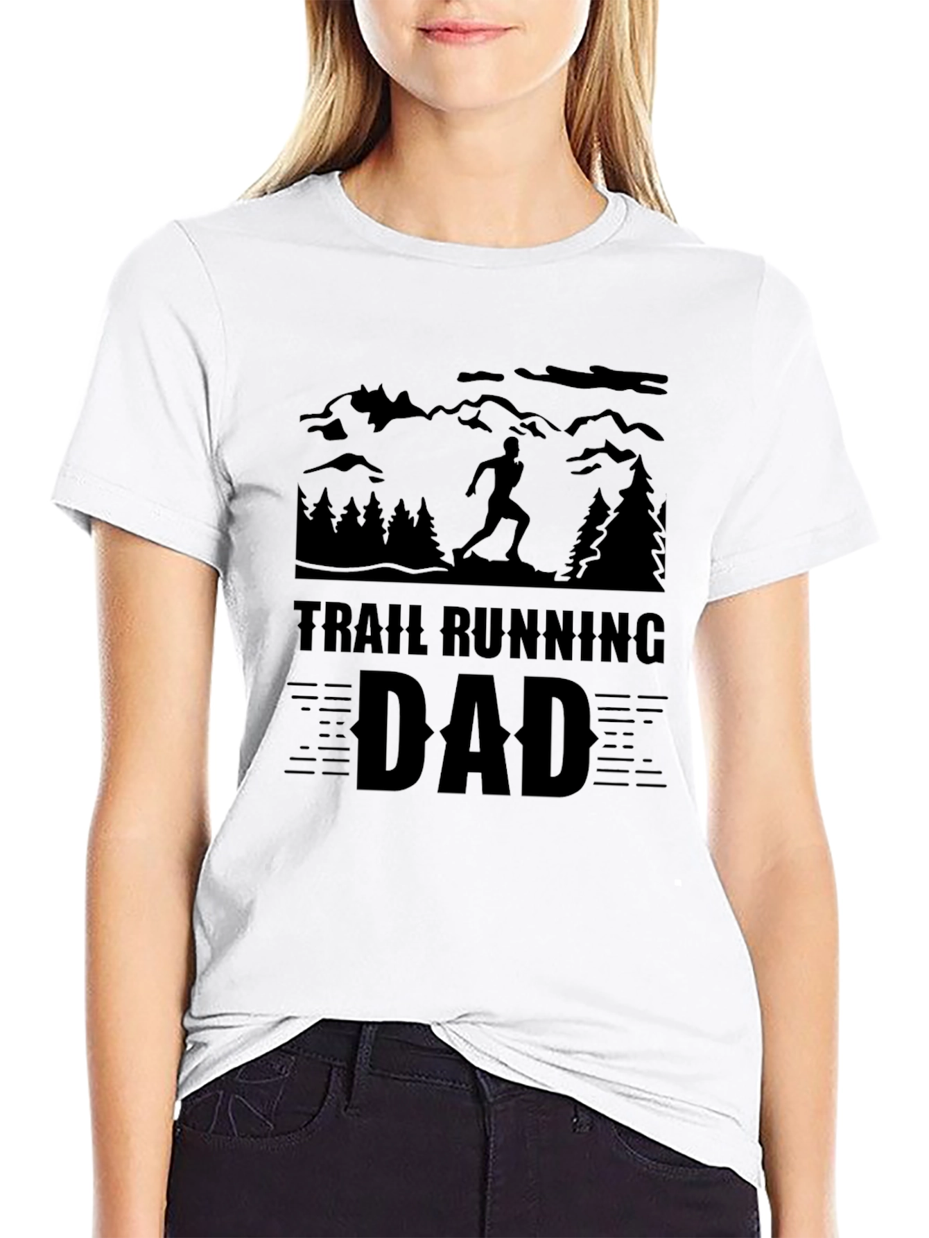Trail Running Dad T-Shirt - Outdoors Adventure Tee