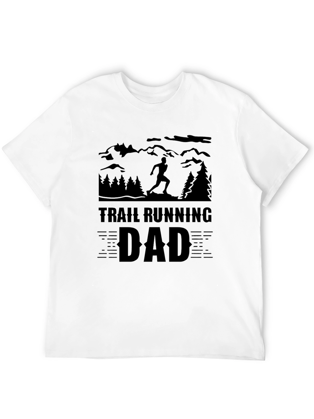 Trail Running Dad T-Shirt - Outdoors Adventure Tee