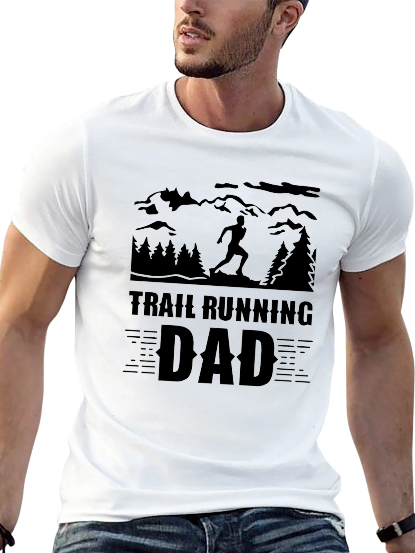 Trail Running Dad T-Shirt - Outdoors Adventure Tee