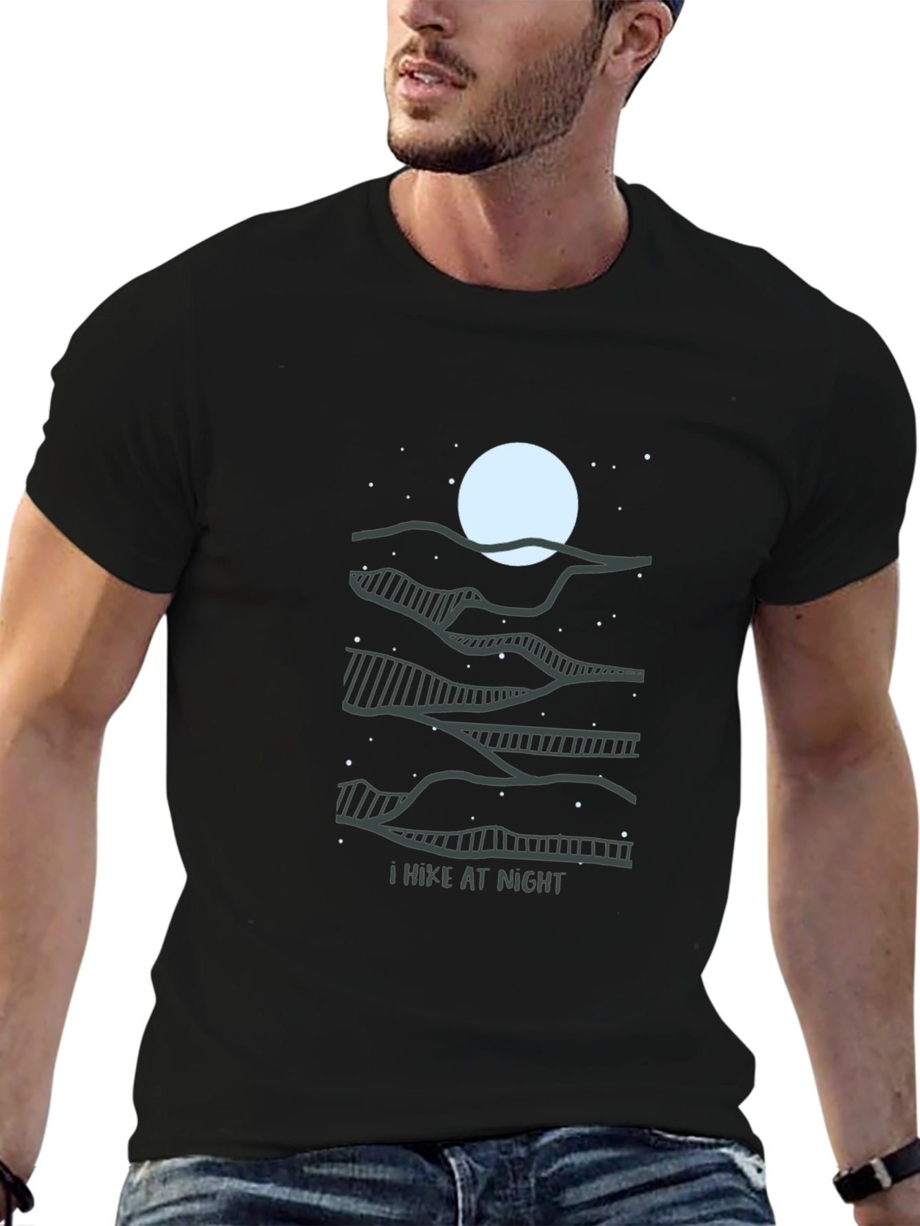 Night Hike Graphic Tee - Adventure Ready!