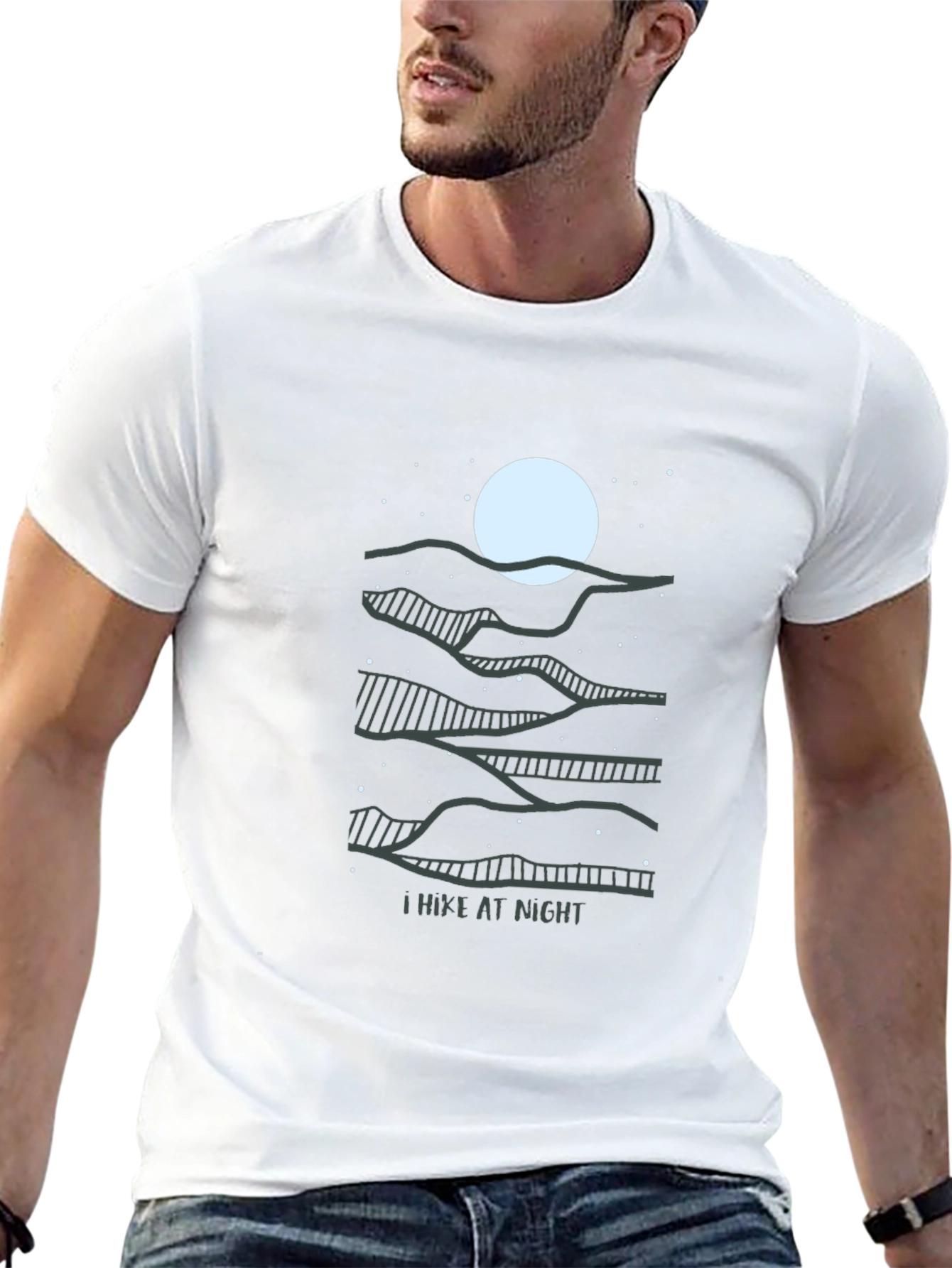 Night Hike Graphic Tee - Adventure Ready!