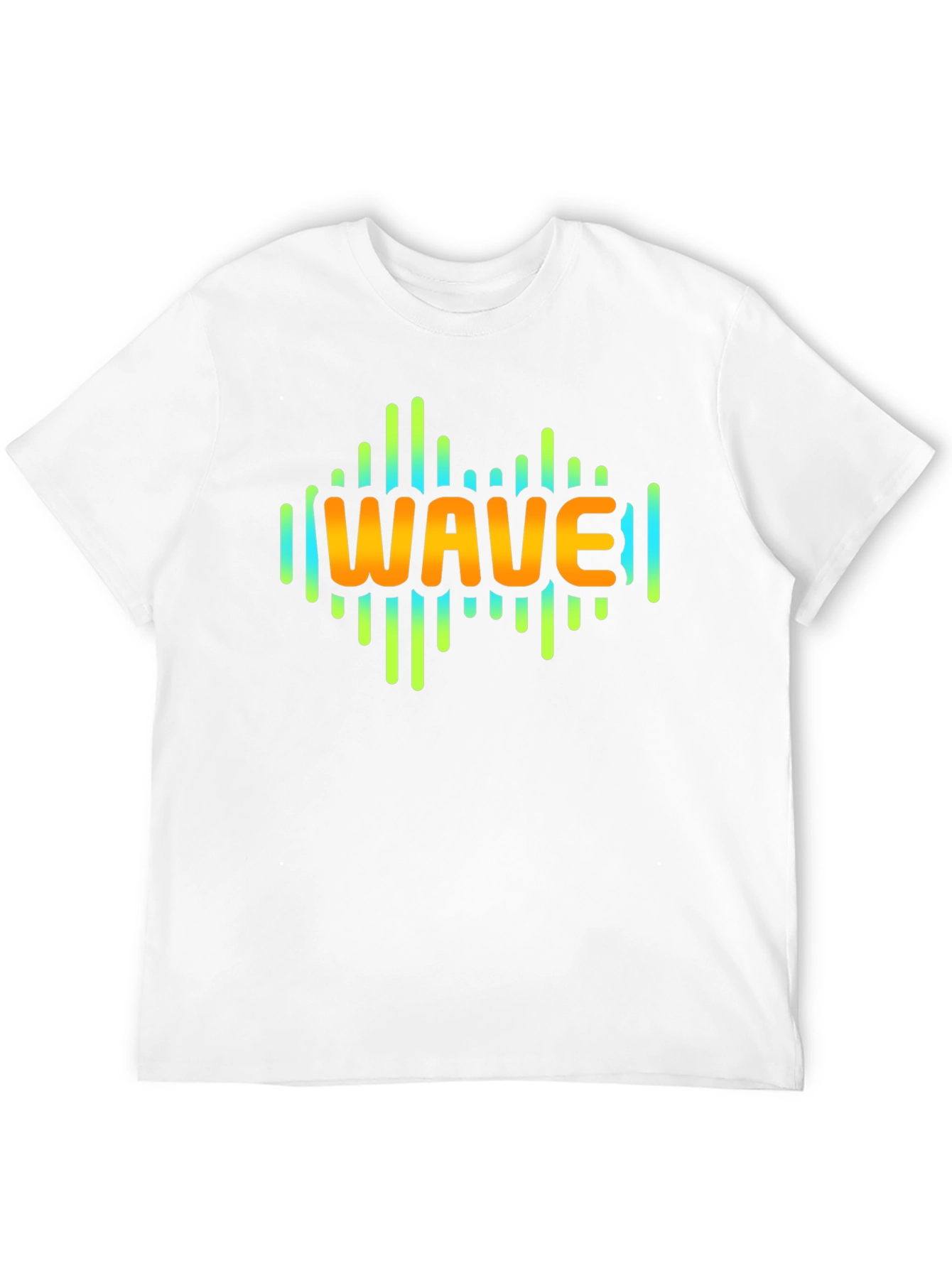 Wave Graphic Black T-Shirt - Trendy Design