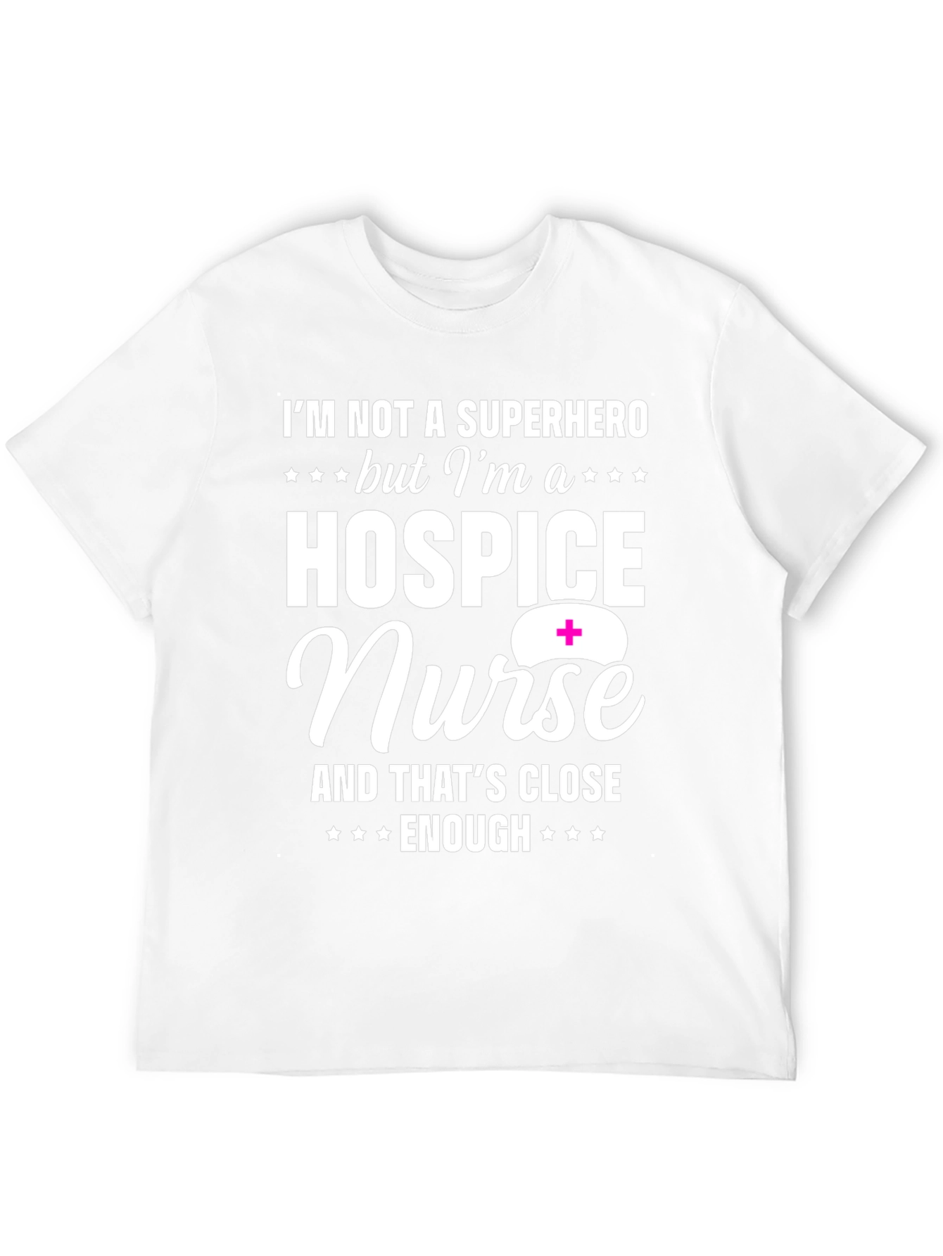 Hospice Nurse Superhero T-Shirt