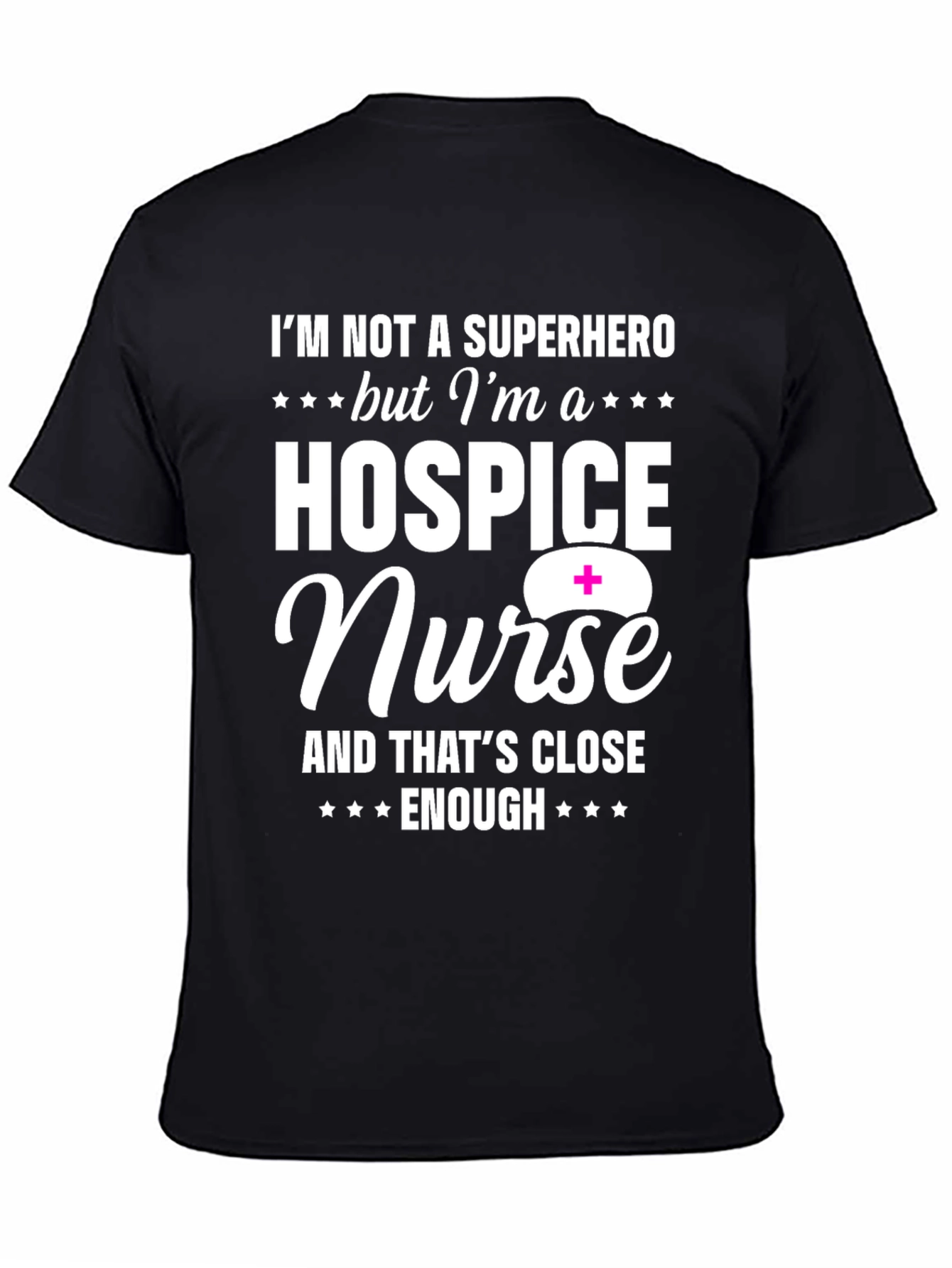 Hospice Nurse Superhero T-Shirt