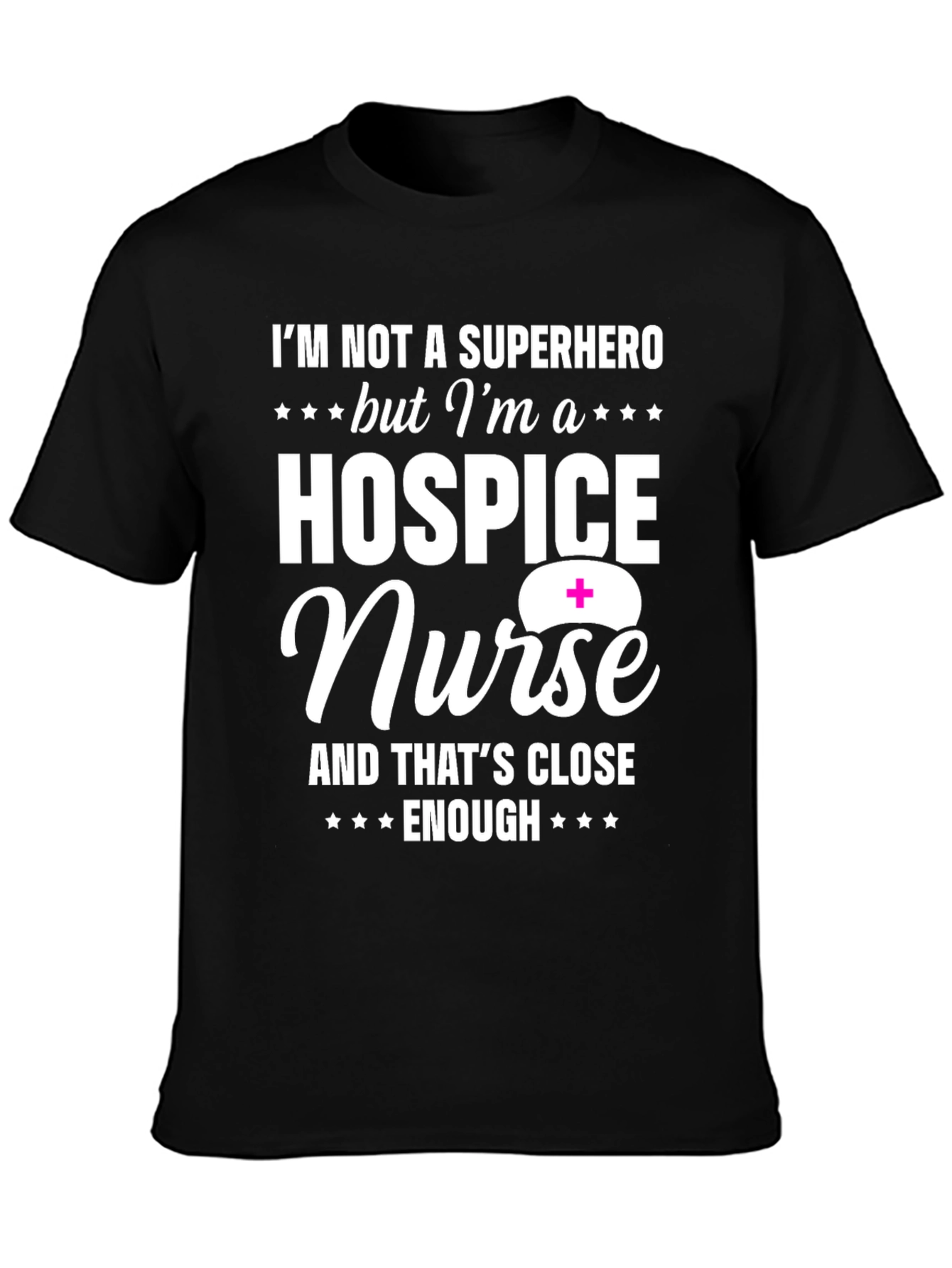 Hospice Nurse Superhero T-Shirt