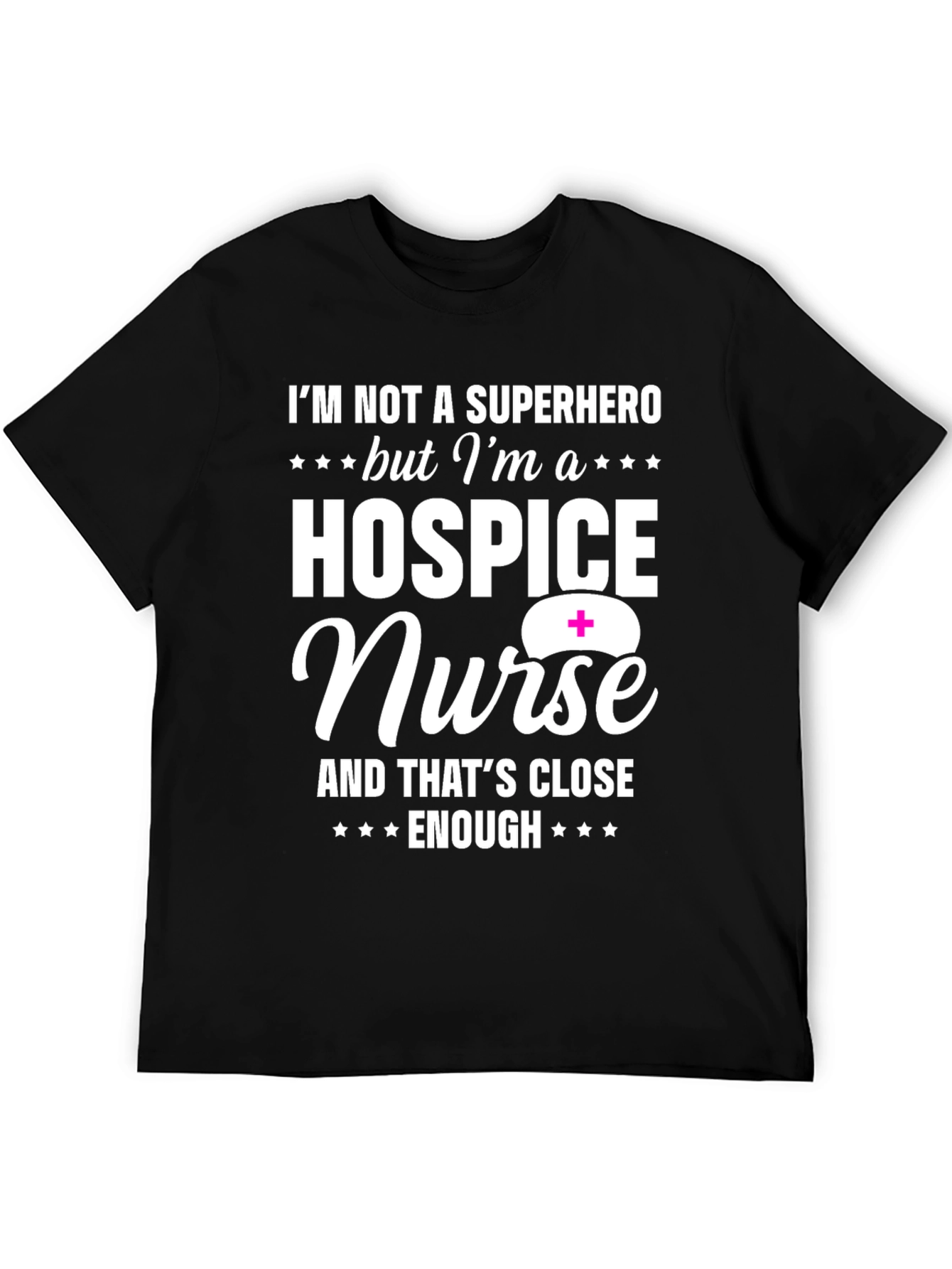 Hospice Nurse Superhero T-Shirt