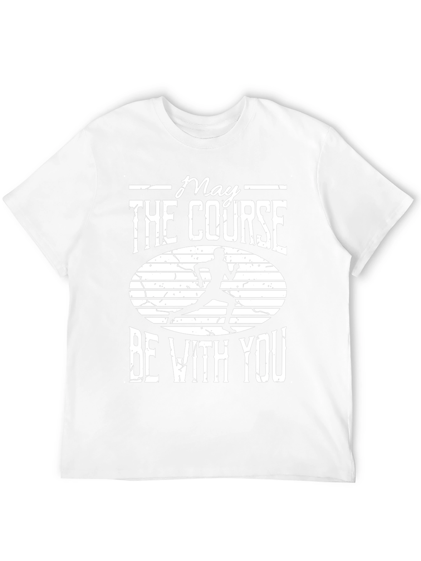 May The Course Be With You Running T-Shirt