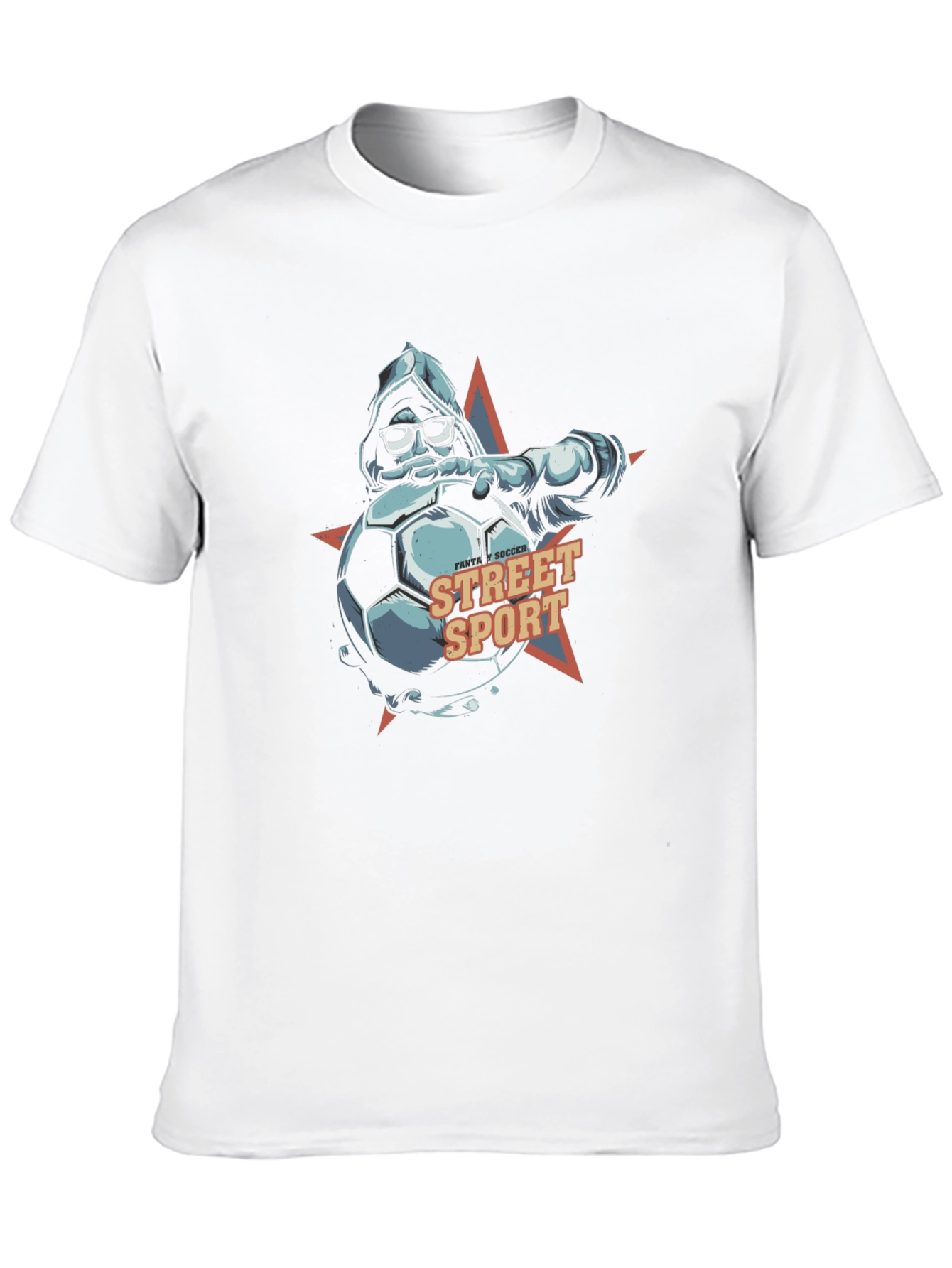 Street Sport T-Shirt: Fantasy Soccer Design