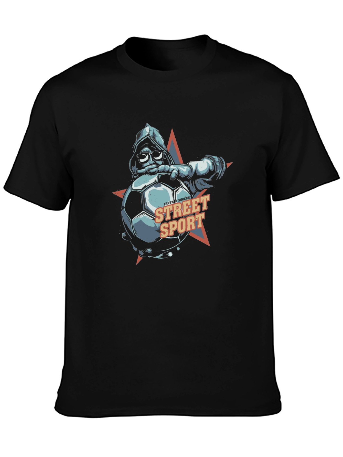 Street Sport T-Shirt: Fantasy Soccer Design