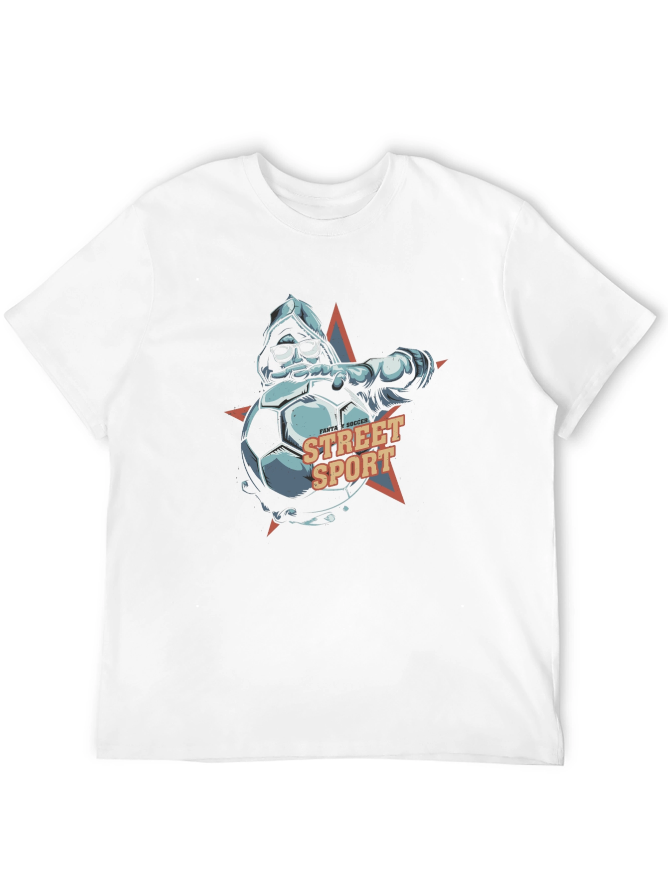 Street Sport T-Shirt: Fantasy Soccer Design