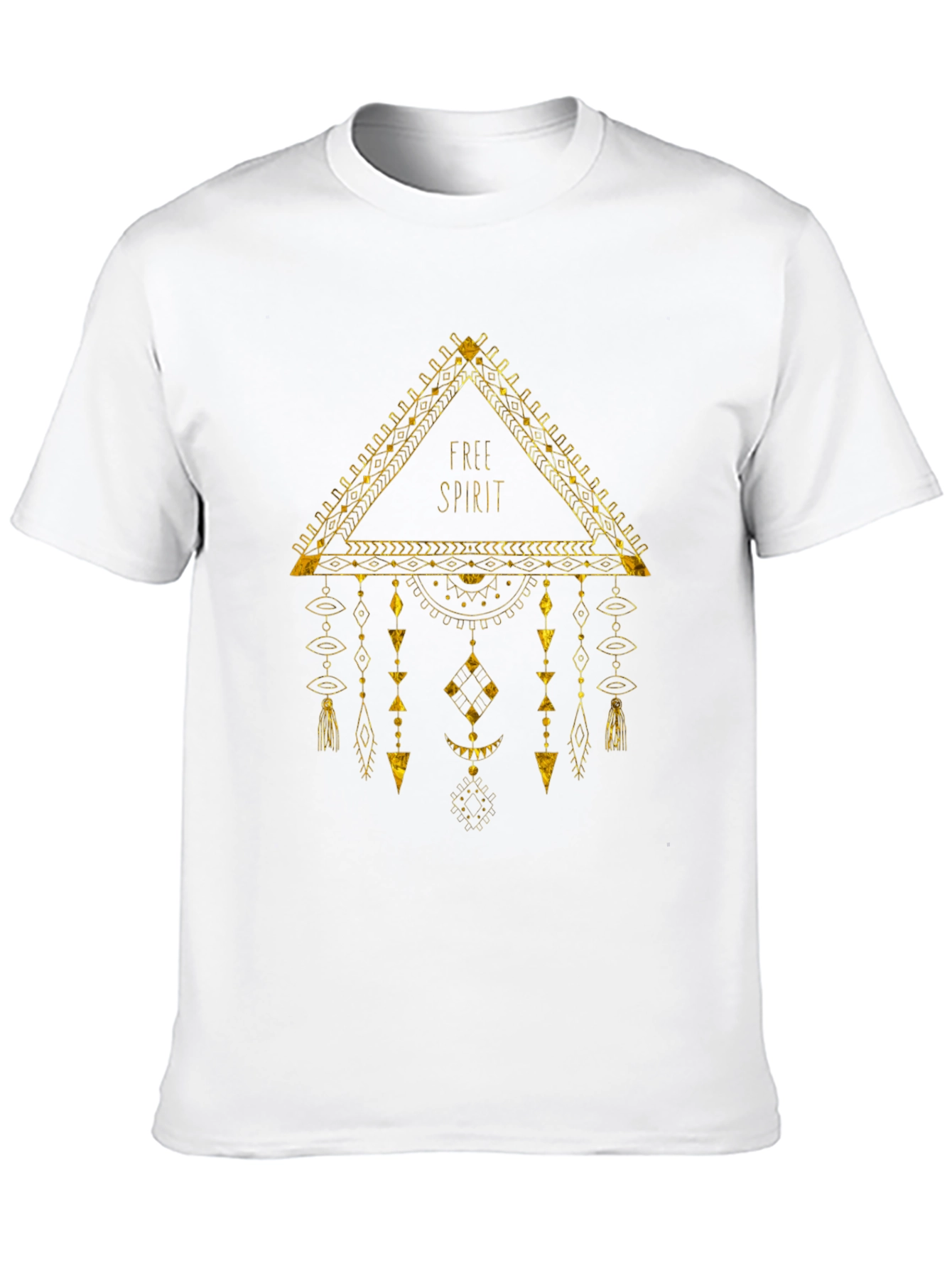 Free Spirit Graphic T-Shirt - Boho Style