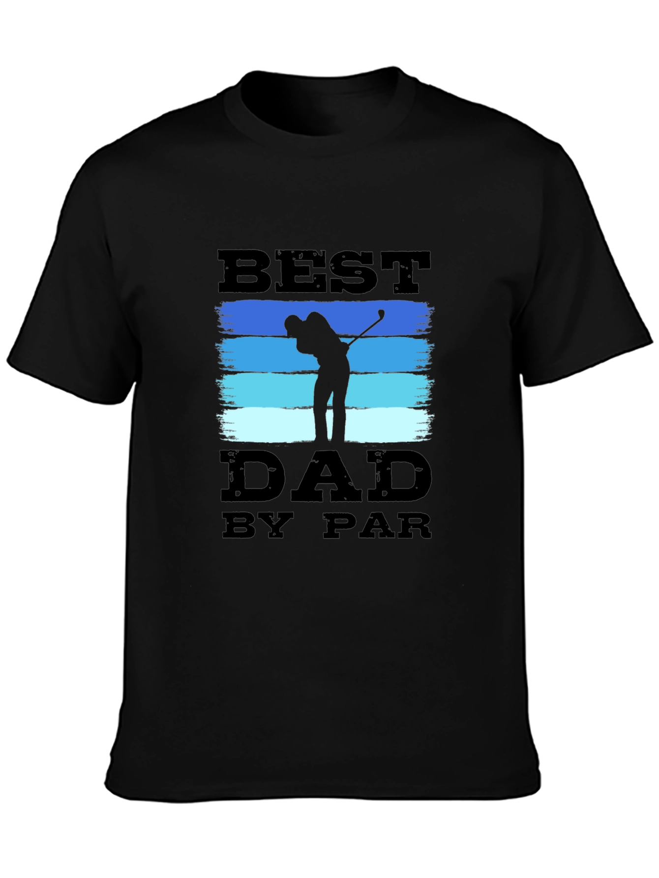 Best Dad by Par T-Shirt Golf Lover Tee