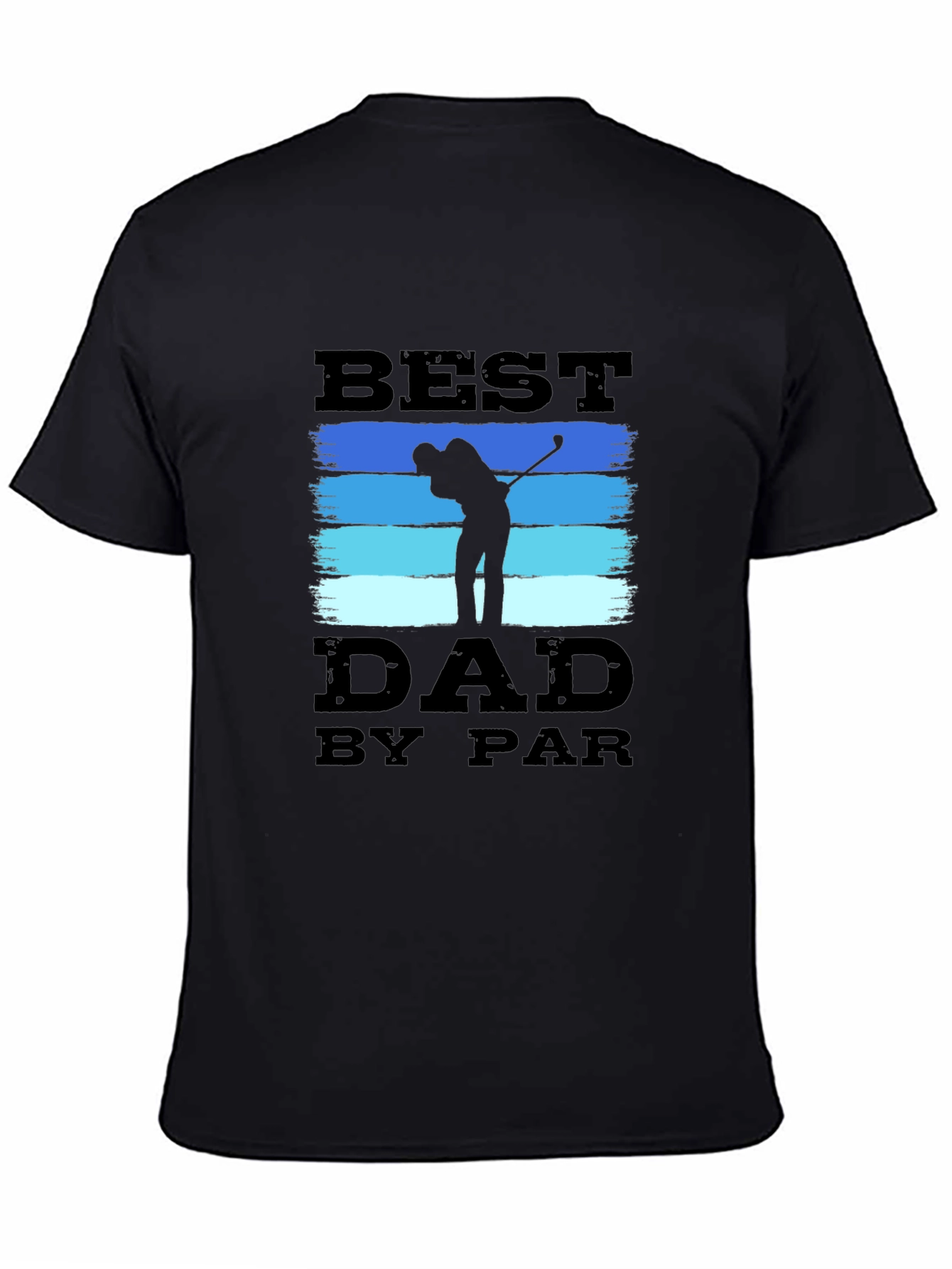 Best Dad by Par T-Shirt Golf Lover Tee