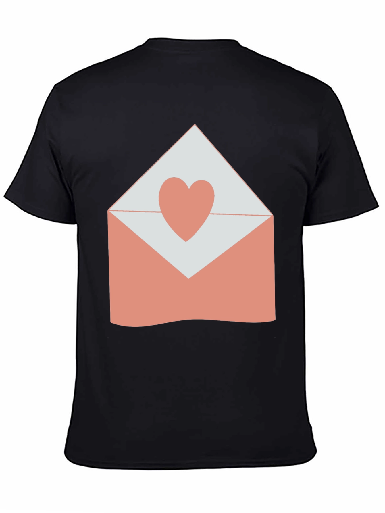 Heart Envelope Graphic T-Shirt - Love Letter Tee