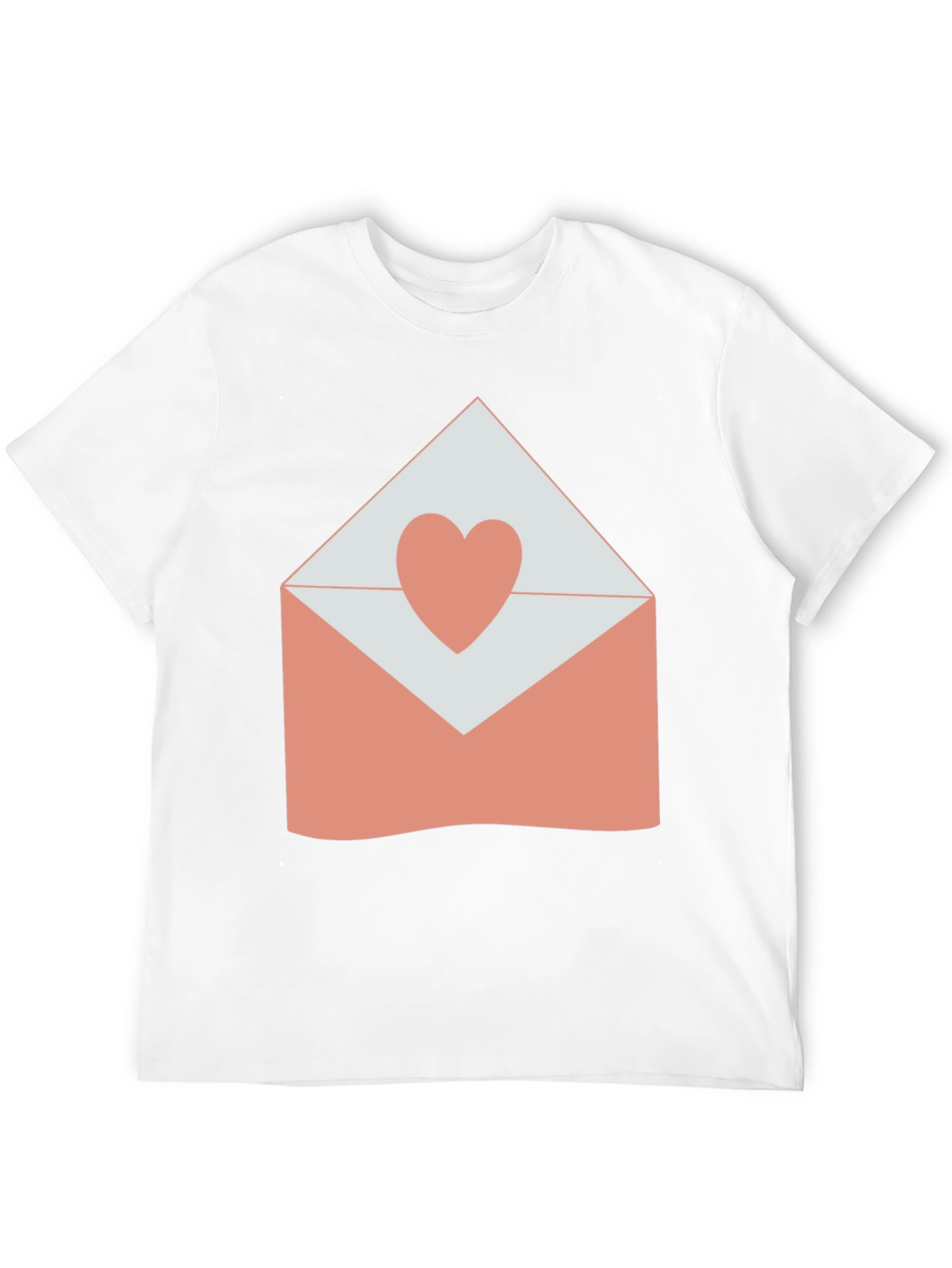 Heart Envelope Graphic T-Shirt - Love Letter Tee
