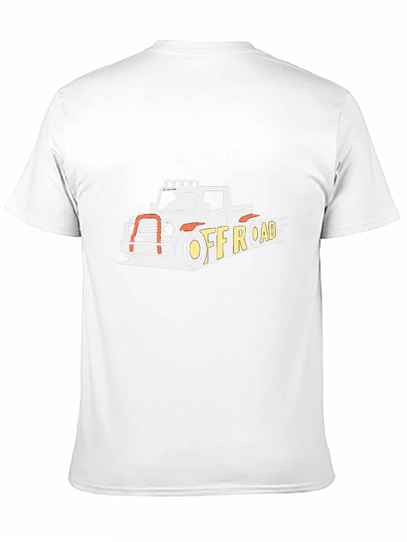 Off-Road Truck Graphic Tee - Black Casual Shirt