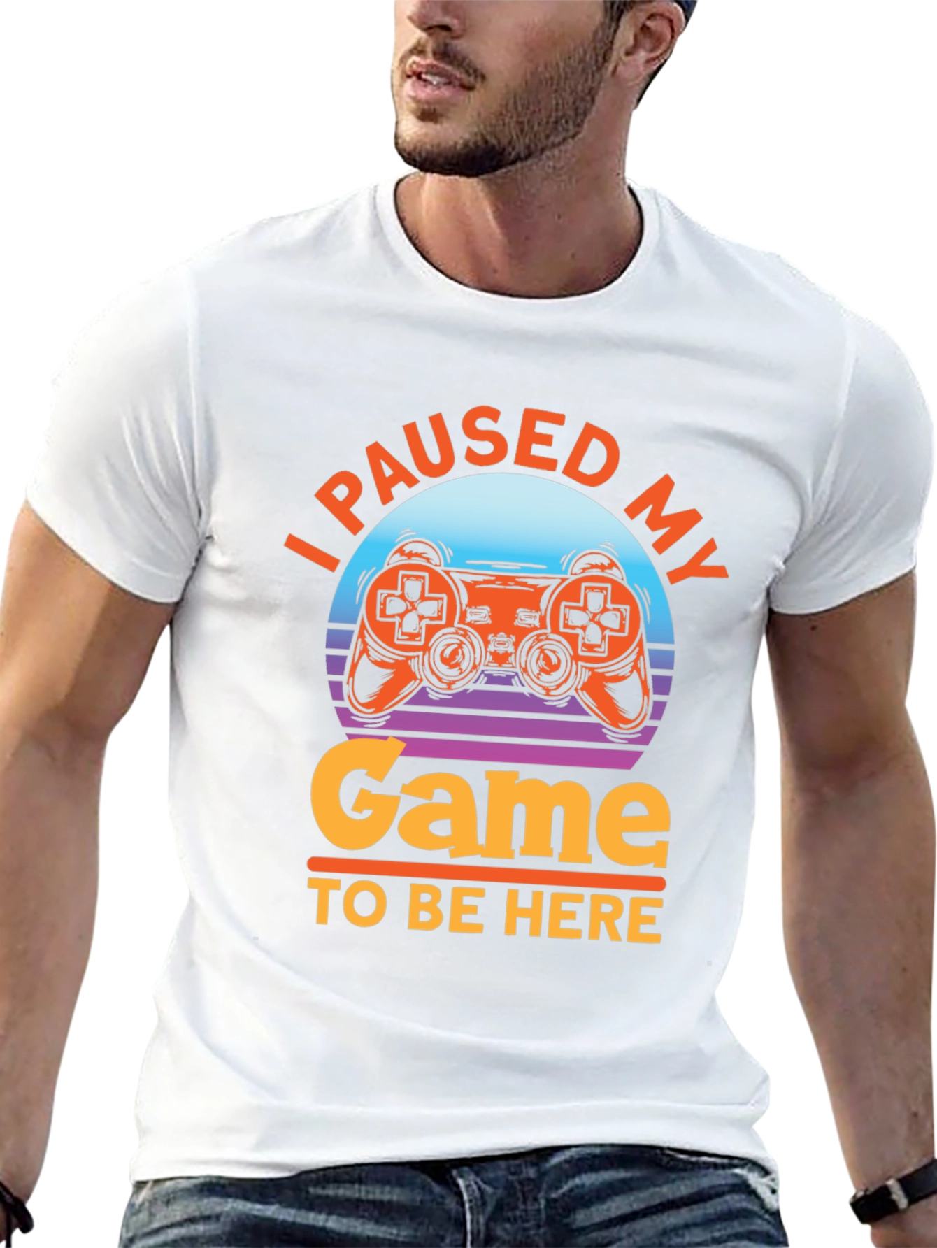 I Paused My Game T-Shirt - Gamer Apparel