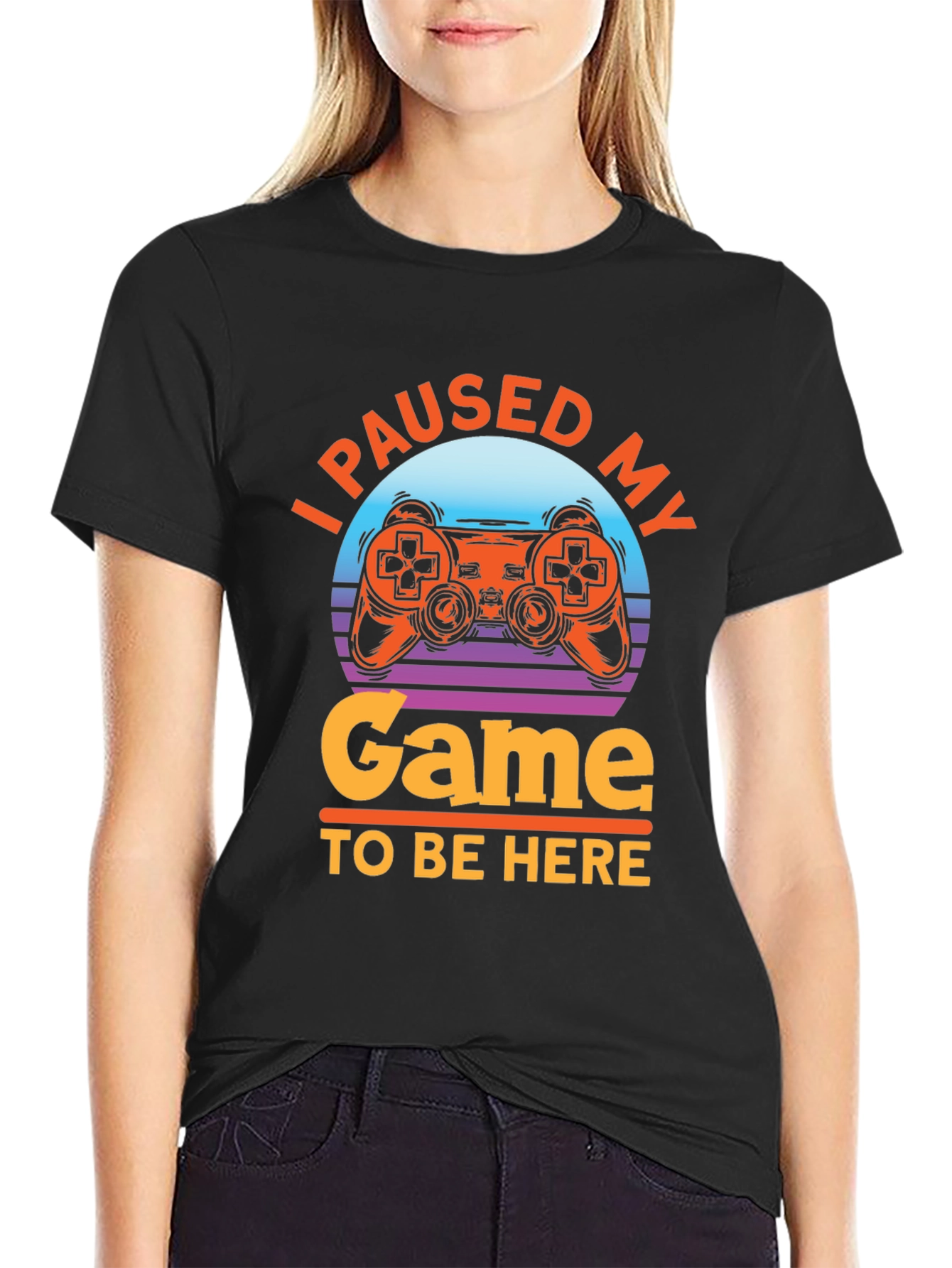 I Paused My Game T-Shirt - Gamer Apparel