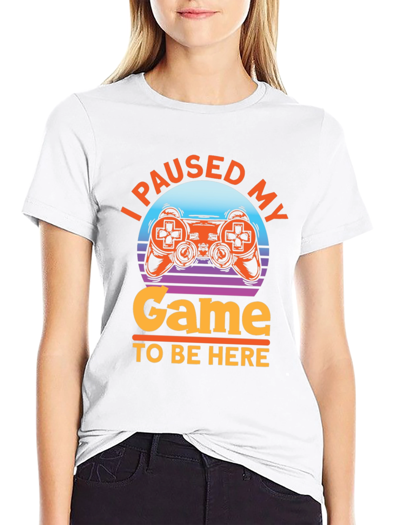 I Paused My Game T-Shirt - Gamer Apparel