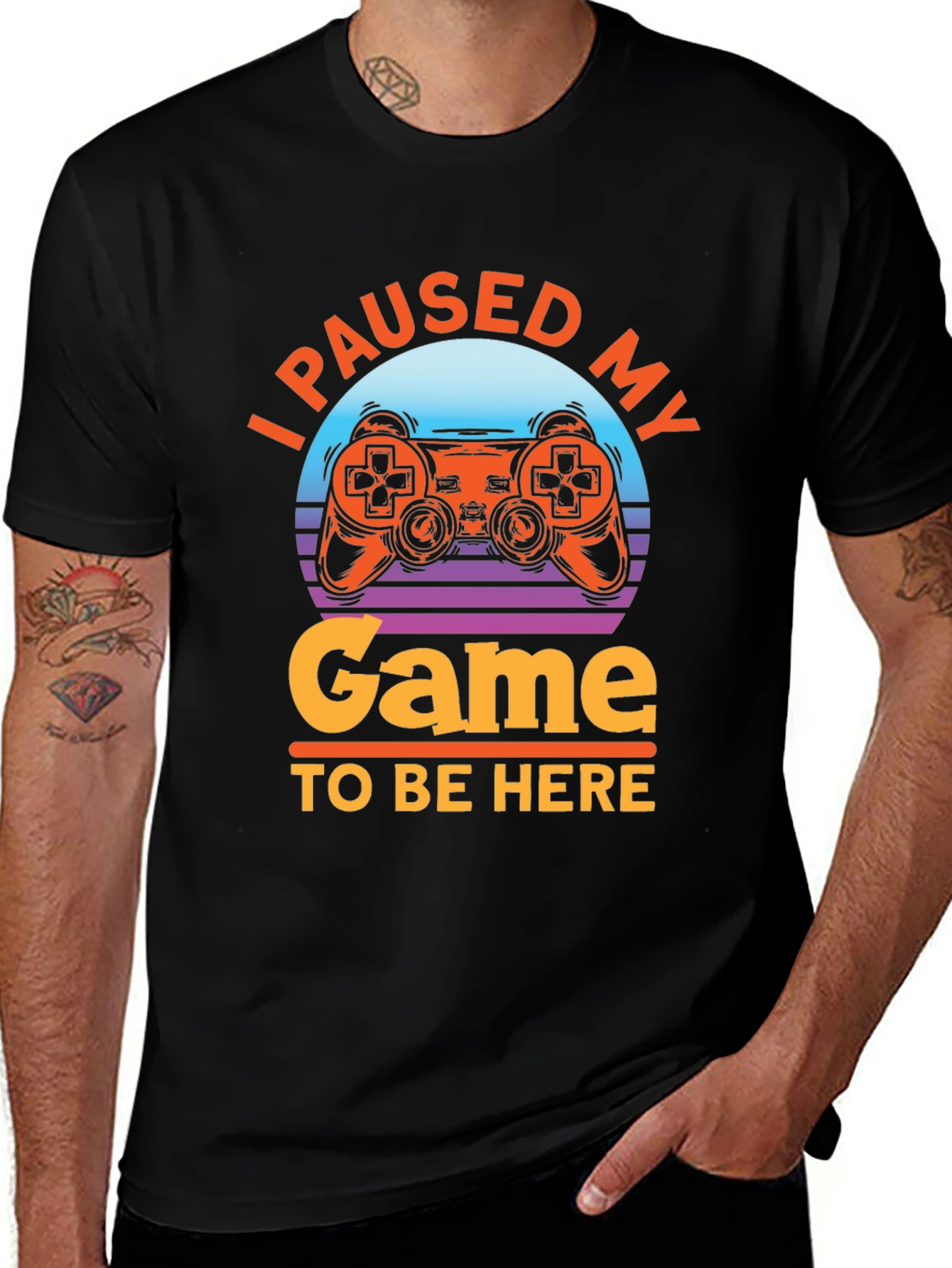 I Paused My Game T-Shirt - Gamer Apparel